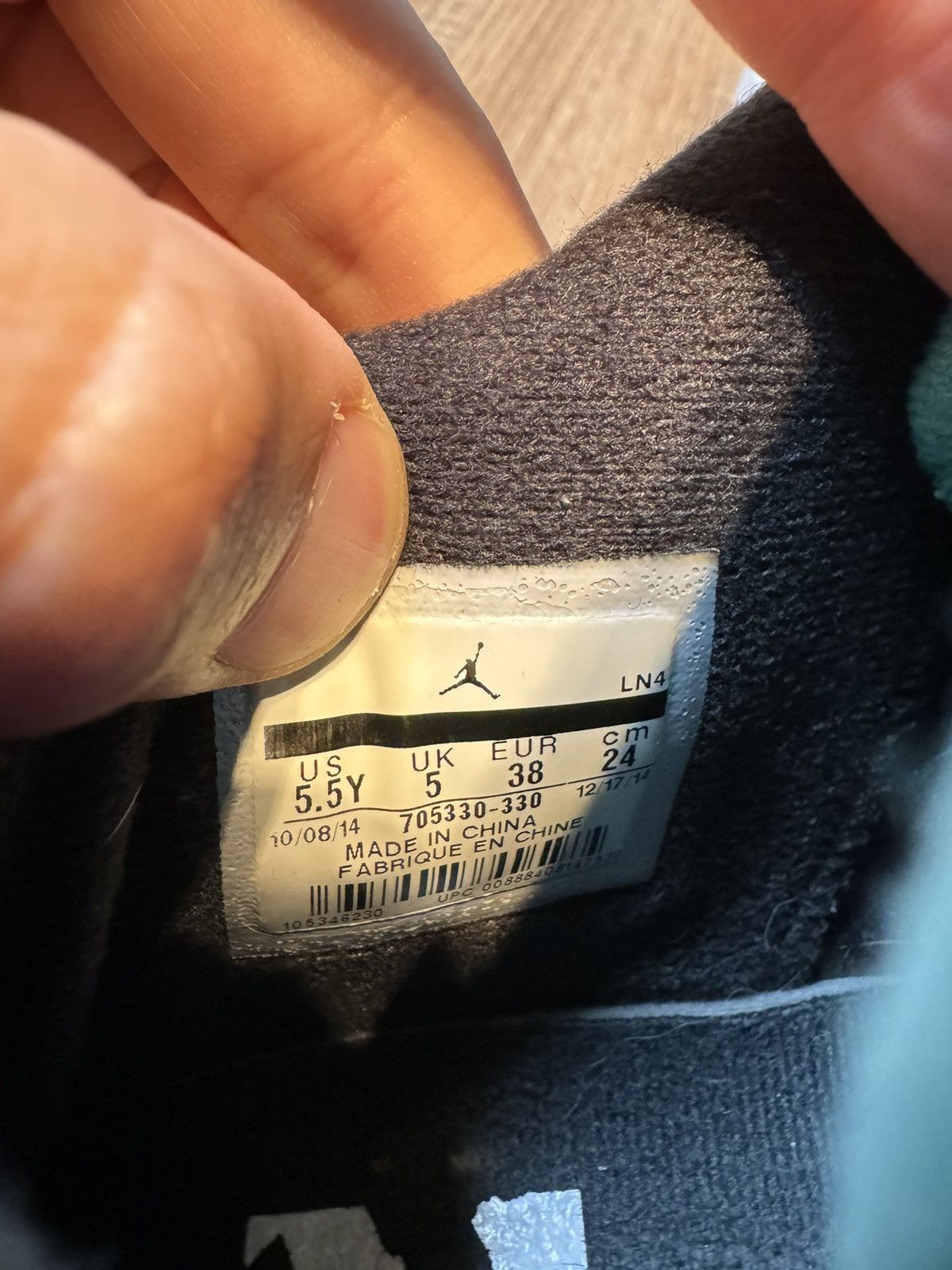 Jordan Brand NIKE AIR JORDAN 4 IV TEAL WHITE BLACK SIZE 5.5Y/ W 7 Shoes Size US 7 / IT 37 - 8 Thumbnail