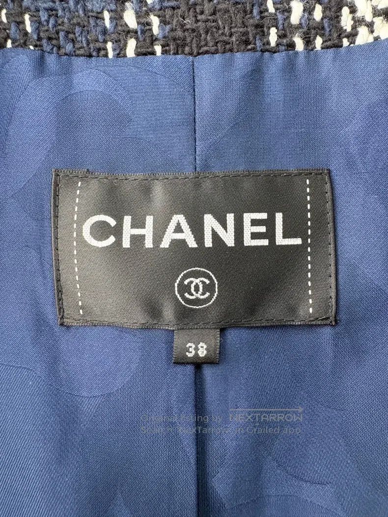 Chanel Chanel 18S waterfall laser blue and white gradient woven r Size XS / US 0-2 / IT 36-38 - 6 Thumbnail
