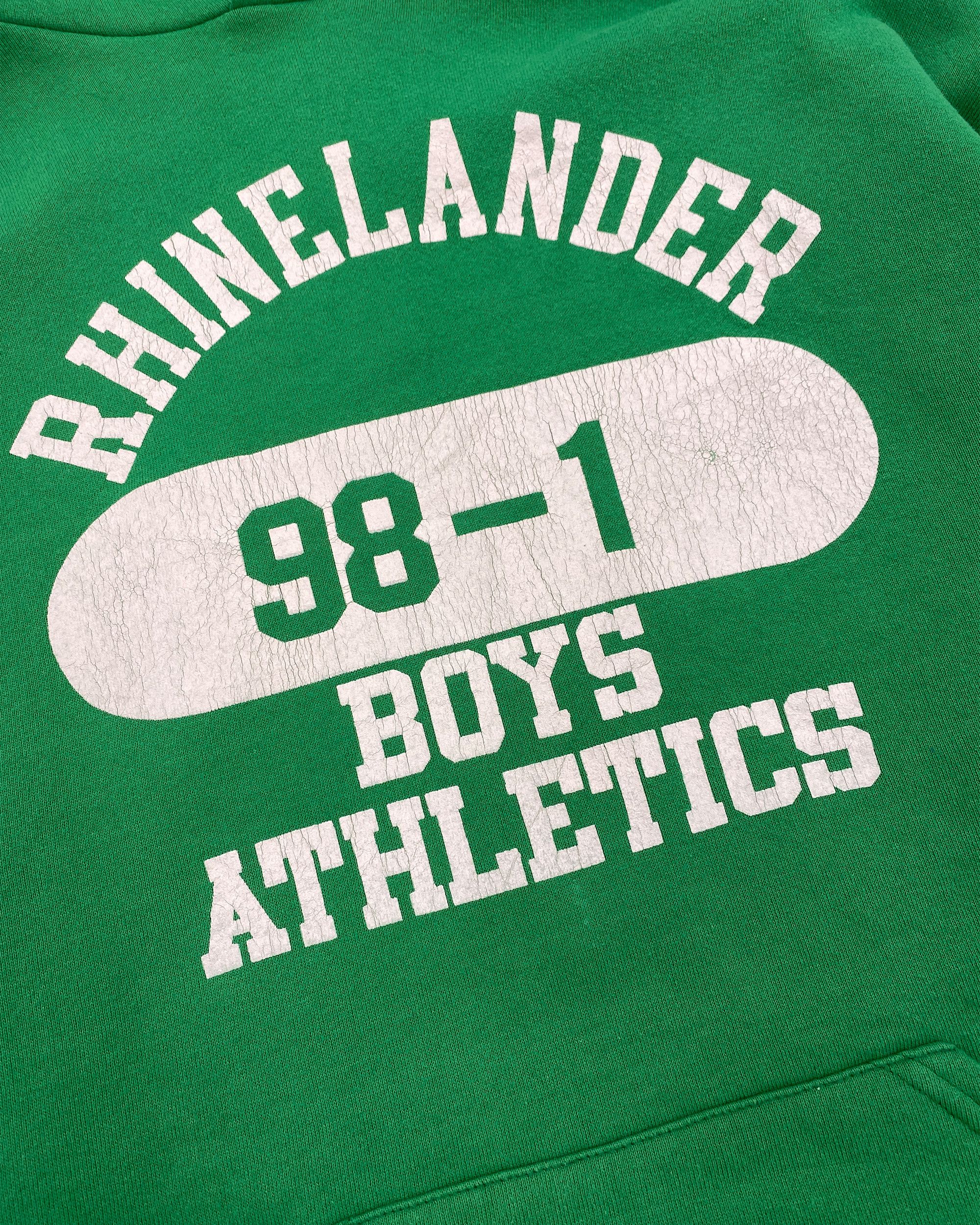 Vintage 1990s Made in USA Rhinelander Hoodie Size US L / EU 52-54 / 3 - 2 Thumbnail