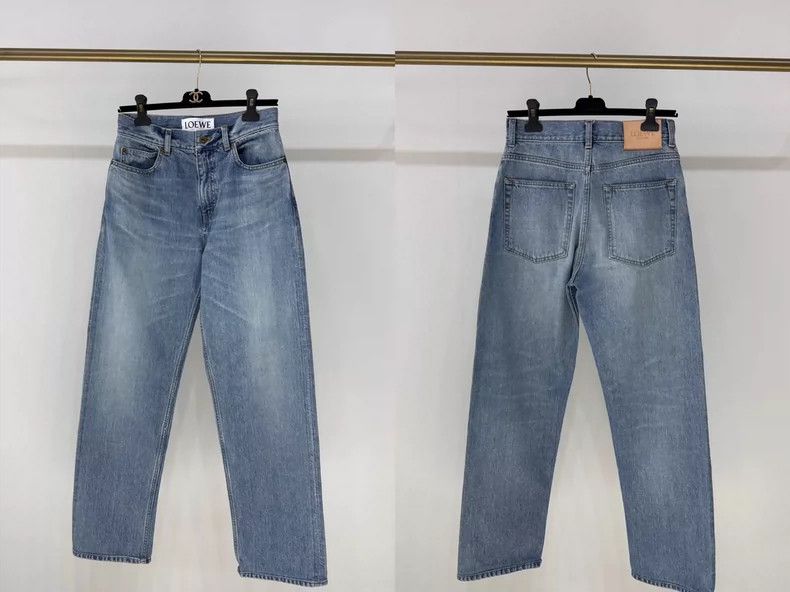 Loewe LOEWE Piped logo jeans Size 24" / US 00 / IT 34 - 1 Thumbnail