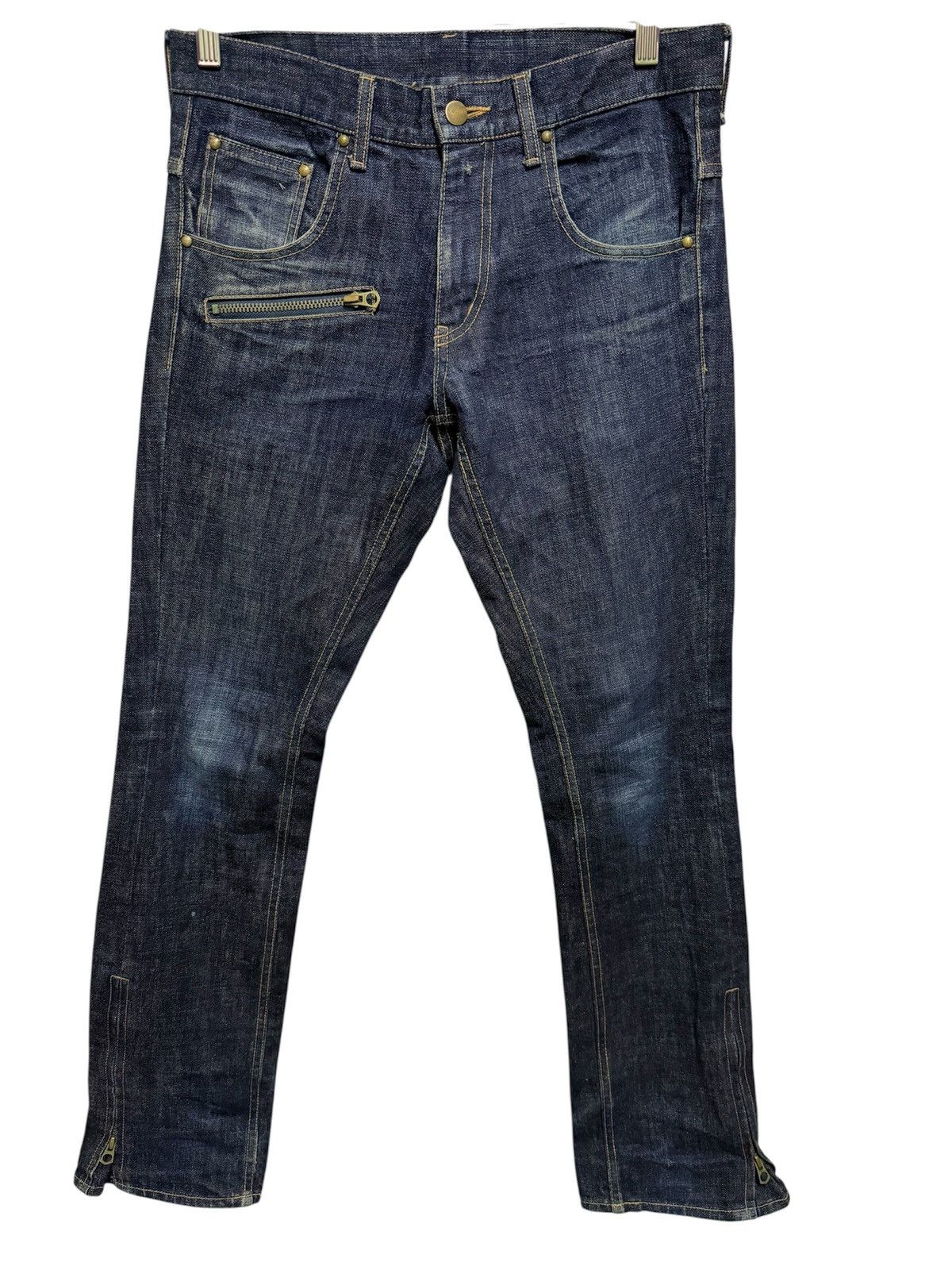 Japanese Brand Very Rare Japanese Jeans Flair Cut Size US 32 / EU 48 - 1 Thumbnail
