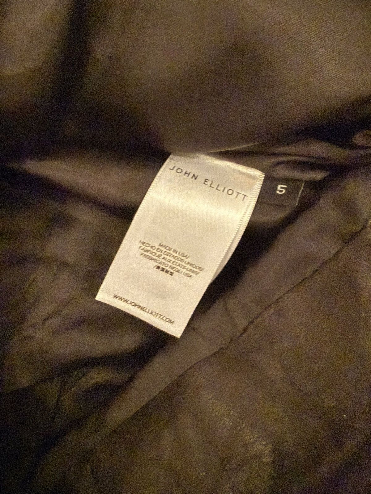 John Elliott John eliiot black leather moto jacket Size US L / EU 52-54 / 3 - 7 Thumbnail