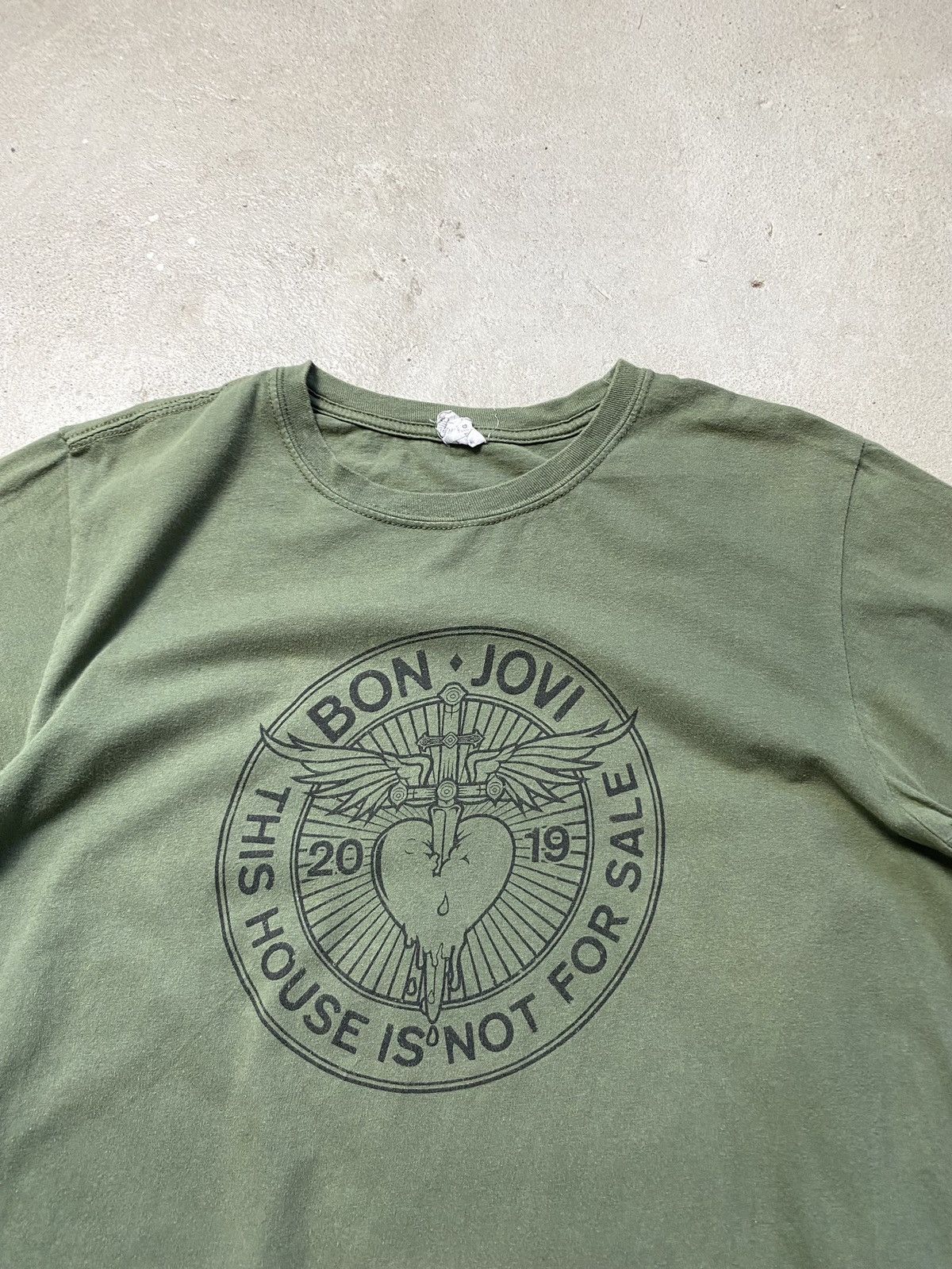 Band Tees Vintage Bon Jovi House Not For Sale Promo Album T Shirt Size US L / EU 52-54 / 3 - 4 Thumbnail