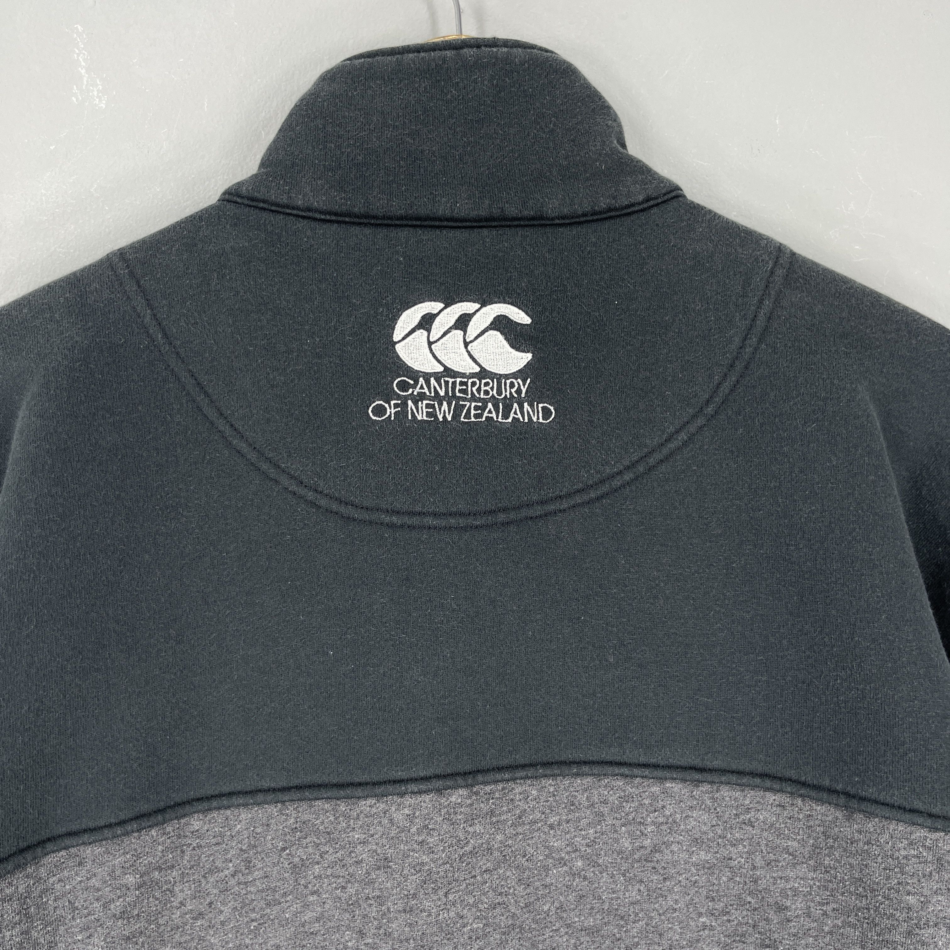 Canterbury of New Zealand Vintage CANTERBURY New Zealand Rugby Half Zipper Sweater Size US XL / EU 56 / 4 - 8 Thumbnail