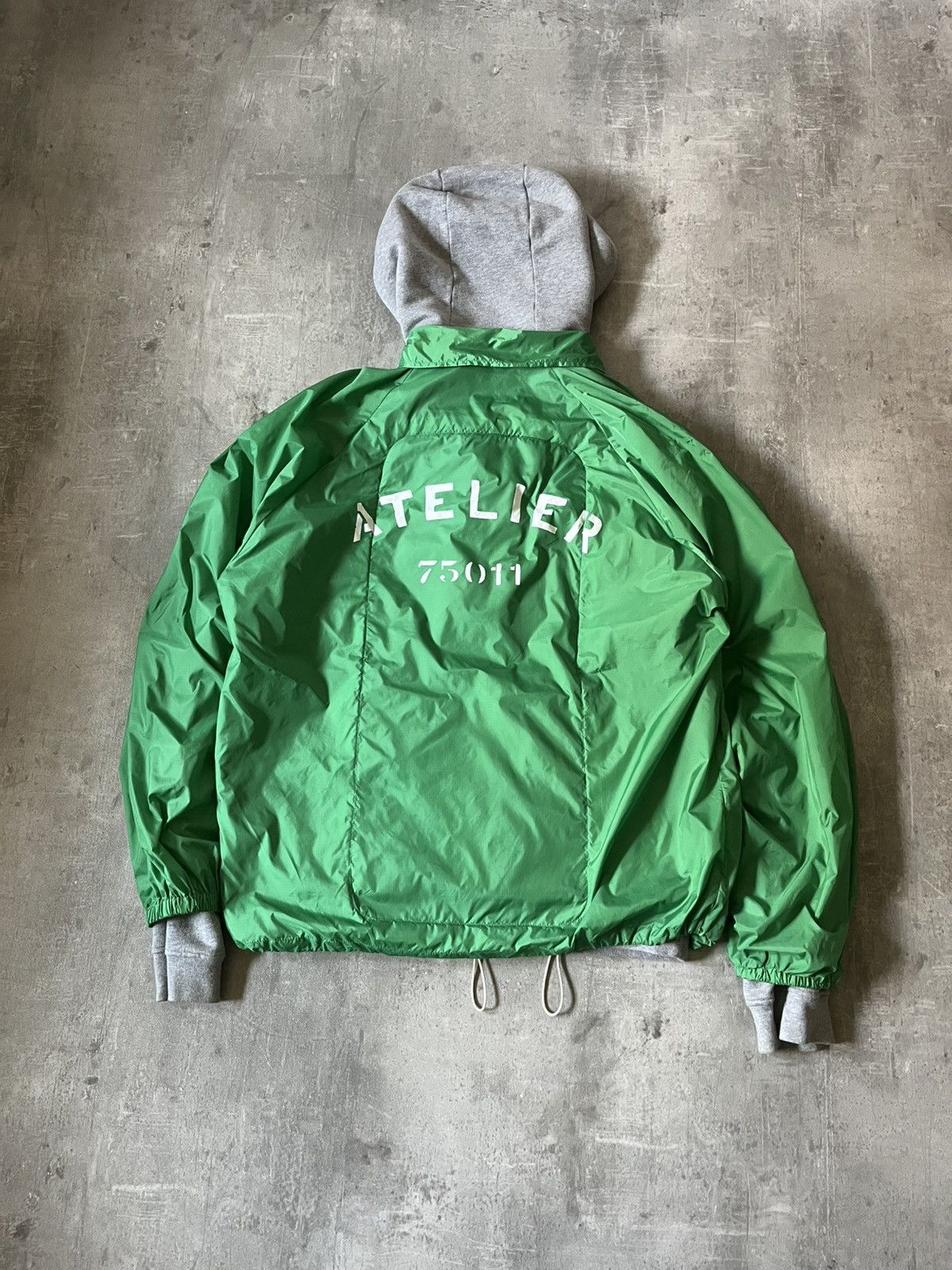 Maison Margiela Maison Margiela S/S 18 Atelier hoodie jacket 2 in 1 green Size US M / EU 48-50 / 2 - 2 Thumbnail