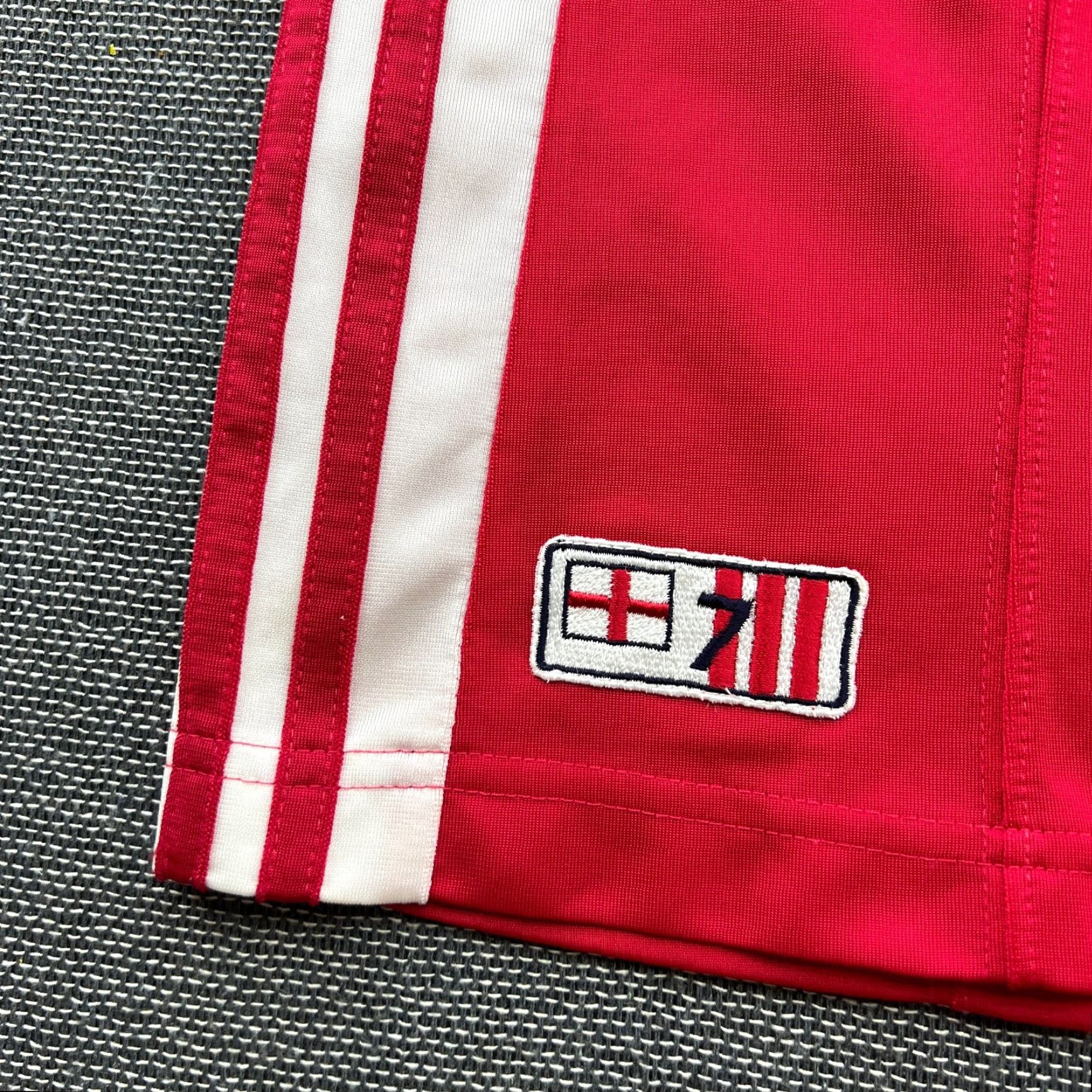 Adidas Adidas ENGLAND Womens Long Skirt Adidas Medium Red Tennis Track Field Size 40" / US 18 - 5 Thumbnail
