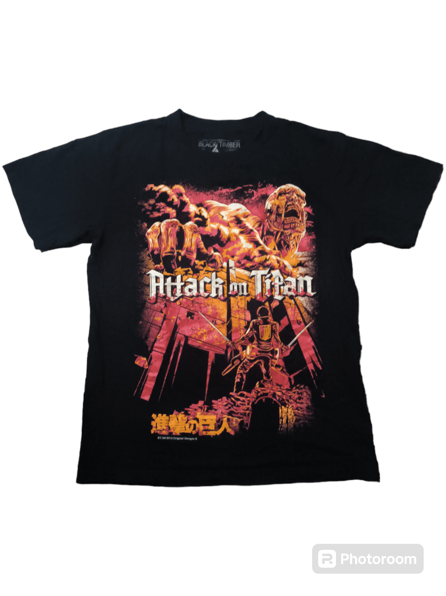 Anime × Cartoon Network × Japanese Brand RARE Bootleg Anime Attack on Titan Size US L / EU 52-54 / 3 - 2 Thumbnail