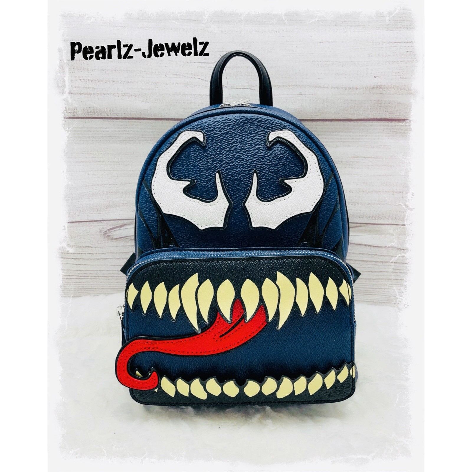 Disney Loungefly Marvel Venom Cosplay Figural Mini Backpack NWT Size ONE SIZE - 1 Thumbnail