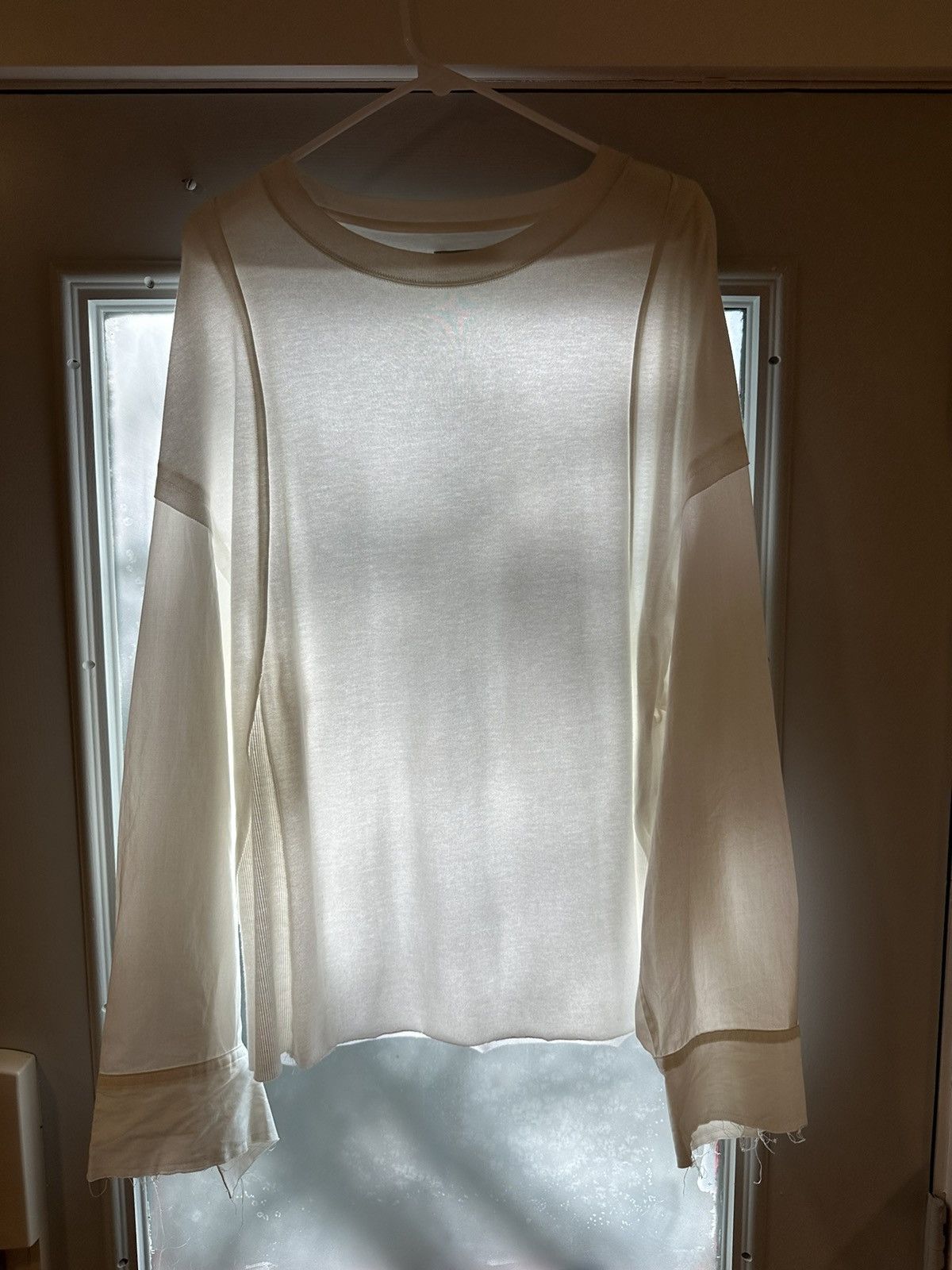 トップス BED J.W. FORD asymmetry draping cut sew BED J.W. FORD asymmetry draping cut sew