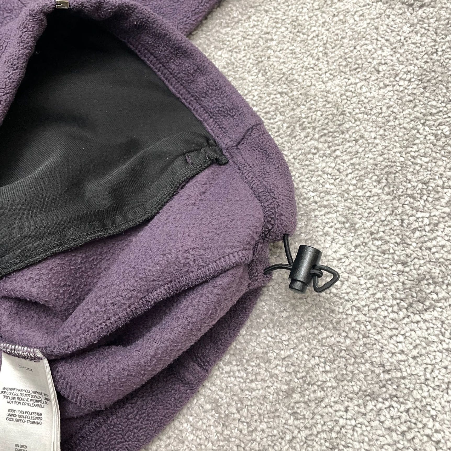 Vintage Columbia Jacket Womens Small Purple Benton Springs Fleece Zip Pockets Logo Mid-Length Regular Fit Outdoor Outdoor Hiking Casual Travel Artillery Size S / US 4 / IT 40 - 6 Thumbnail