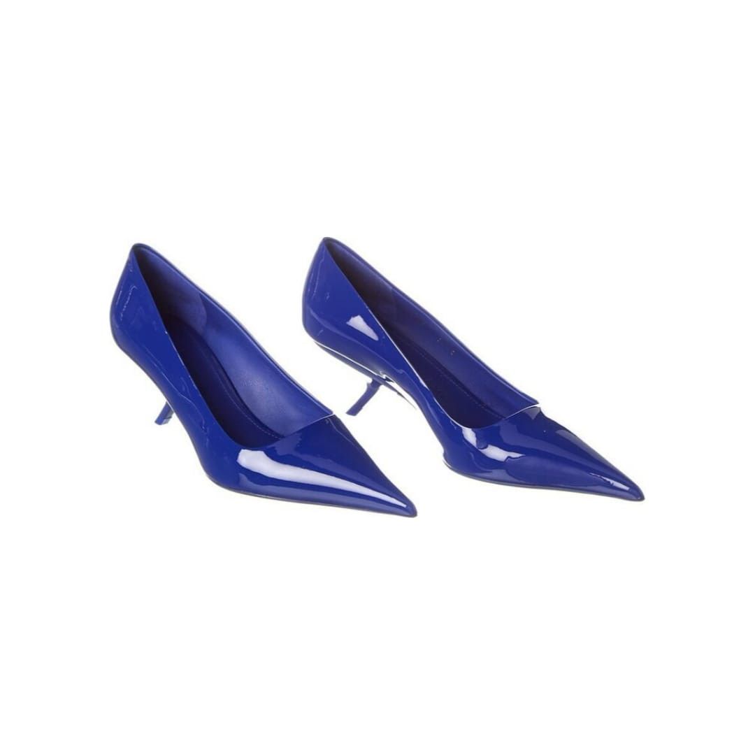 Salvatore Ferragamo o1s1rm0924 Eva Patent Pump in Blue Size US 9.5 / IT 39.5 - 1 Thumbnail
