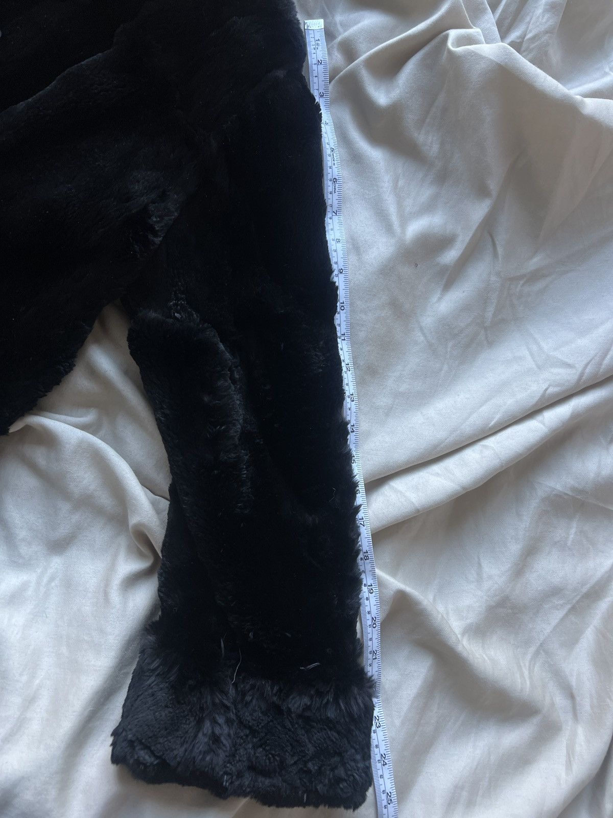 Other Black Alaskan 80s rabbit fur jacket Size XL / US 12-14 / IT 48-50 - 5 Thumbnail