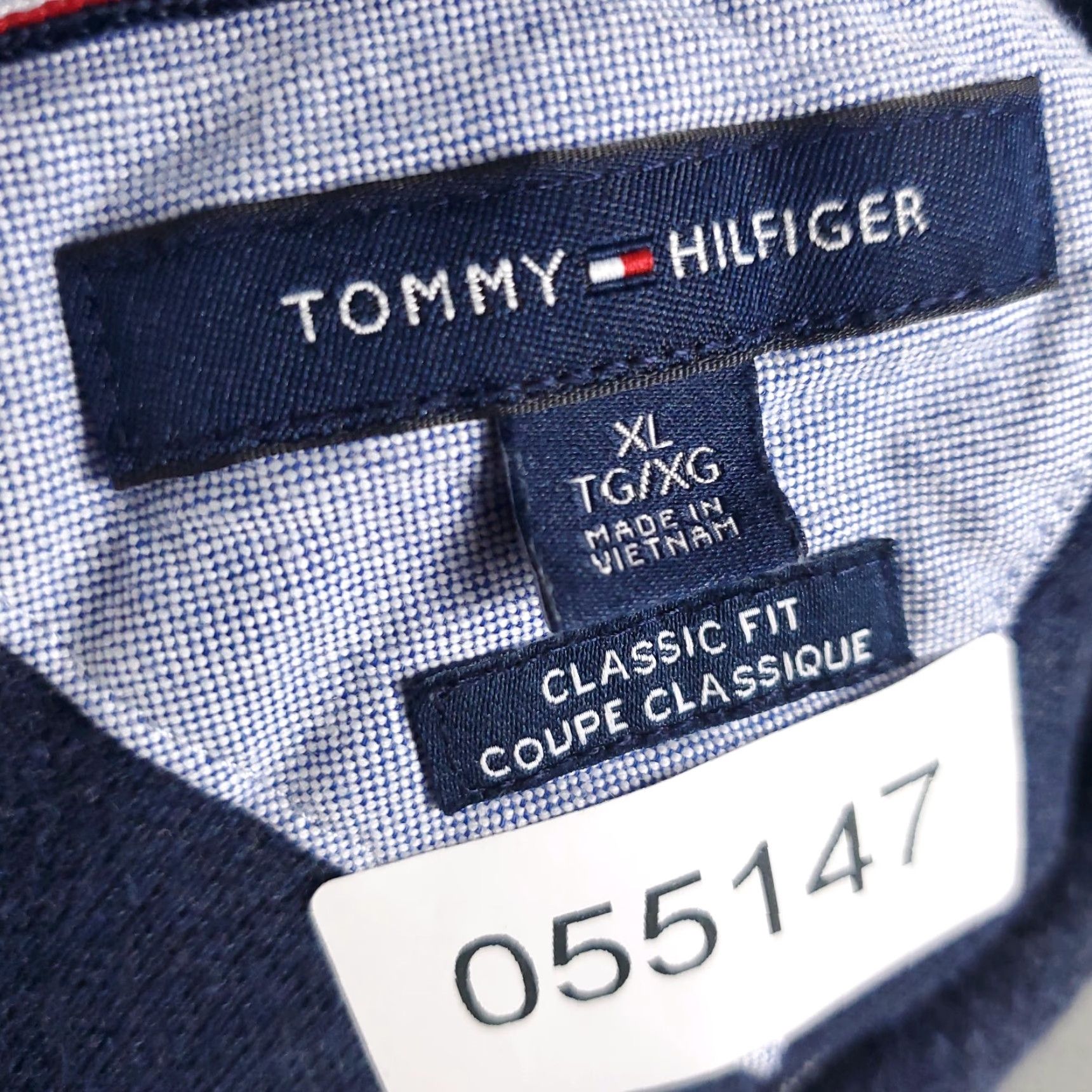 Tommy Hilfiger Tommy Hilfiger Polo Shirt Men's XL Blue Casual Short Sleeve Solid Size US XL / EU 56 / 4 - 6 Thumbnail