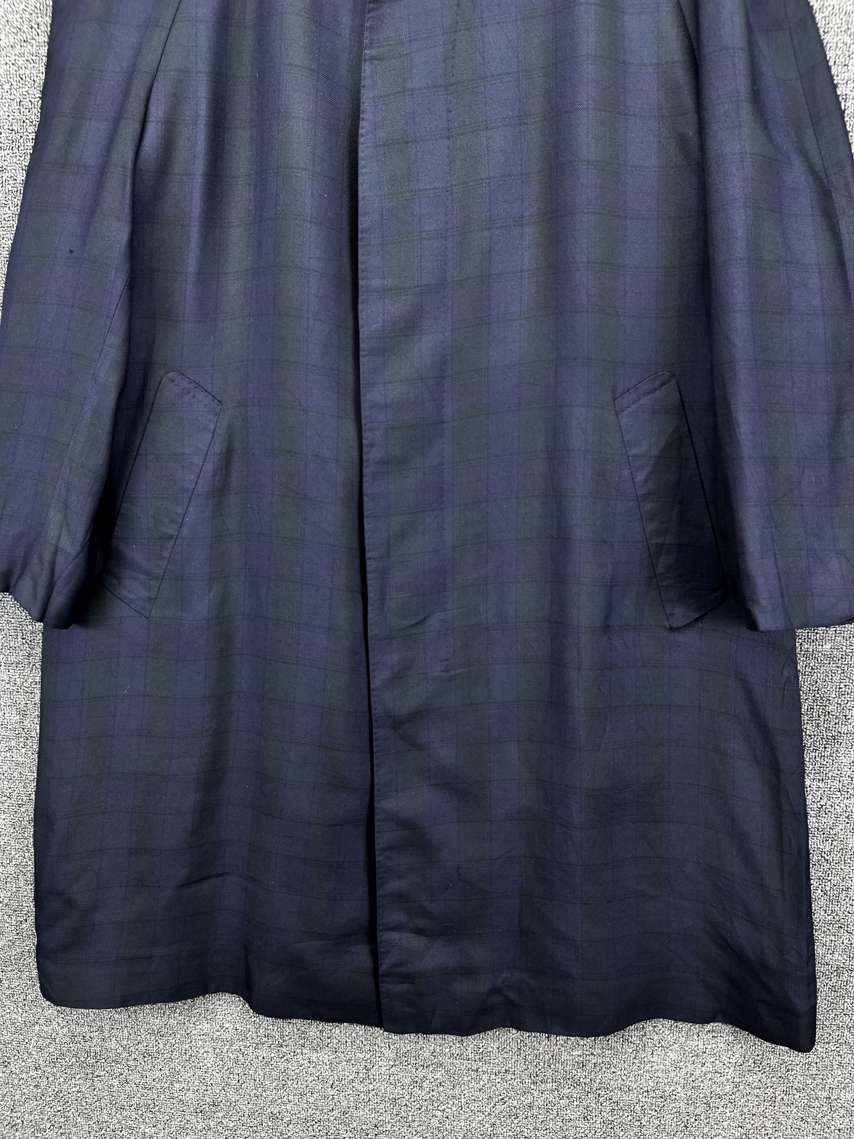 Lanvin Vintage Lanvin Shadow Plaids Rare Button Up Jacket Size US M / EU 48-50 / 2 - 6 Thumbnail