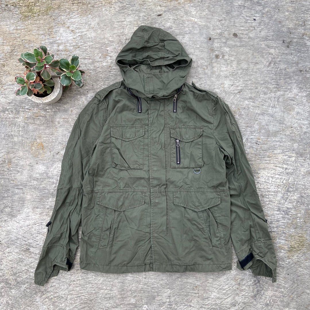 Issey Miyake × Japanese Brand × Tete Homme Tete Homme Japan M- 65 Style Utility Jacket Size US L / EU 52-54 / 3 - 1 Thumbnail