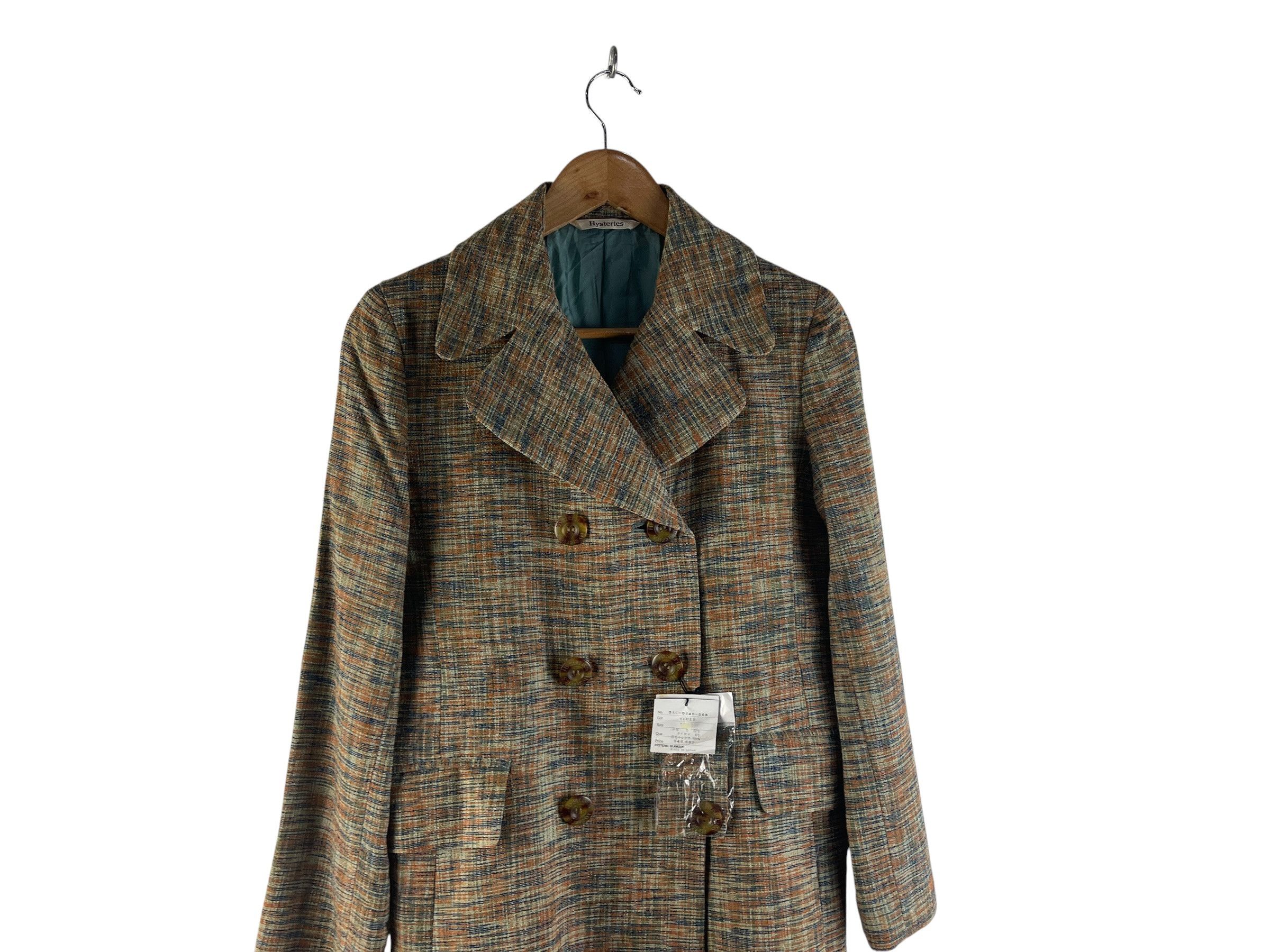 Hysteric Glamour Hysterics by Hysteric Glamour Wool Tweed Double Breasted Size US XS / EU 42 / 0 - 8 Thumbnail
