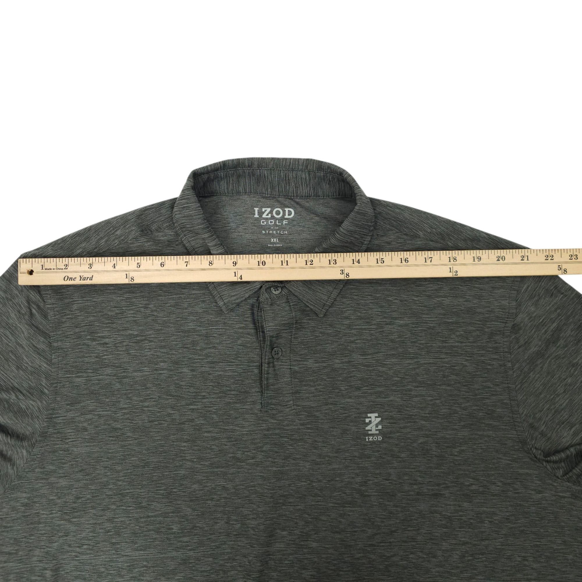 Izod Izod Golf Stretch Polo Shirt Mens XXL Performance Lightweigh Size US XXL / EU 58 / 5 - 4 Thumbnail