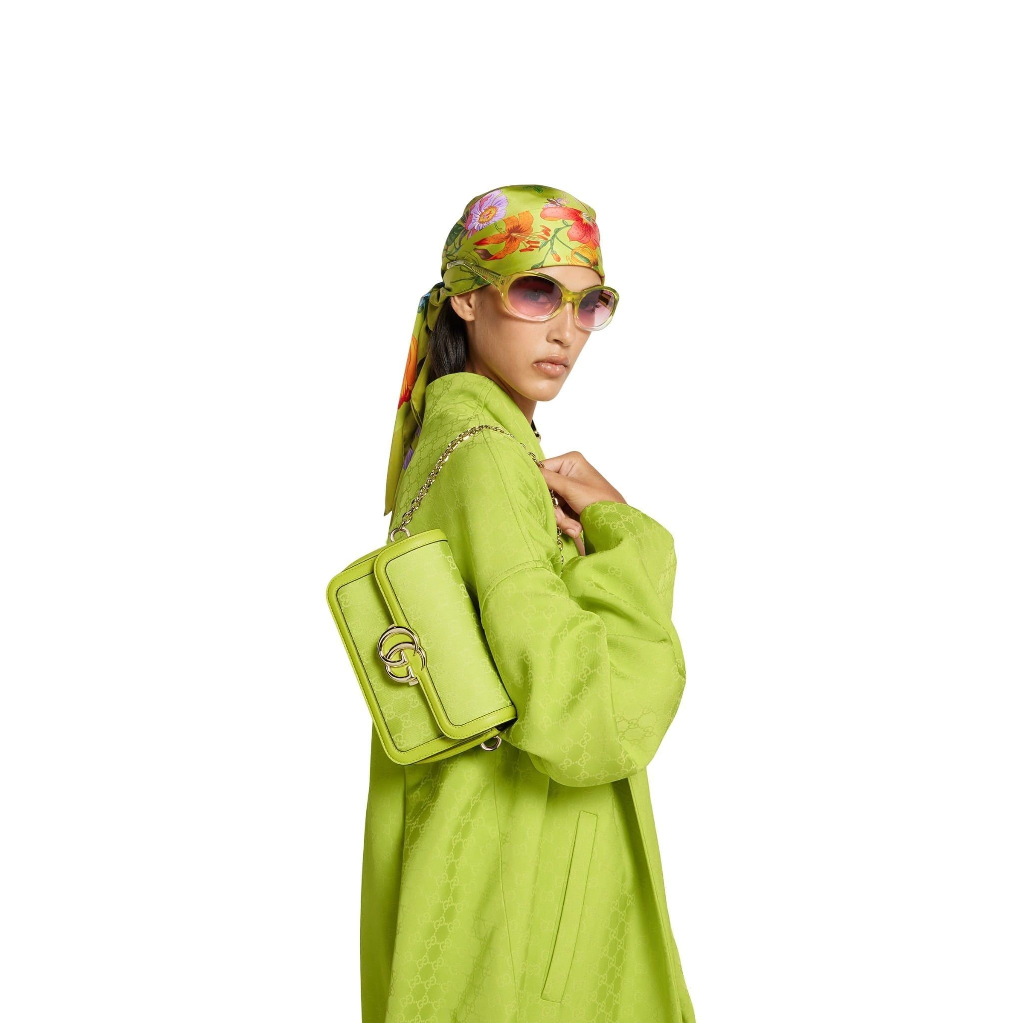 Gucci o1la5ras0526 Size: OS / Go Small Shoulder Bag in Green Size ONE SIZE - 3 Thumbnail