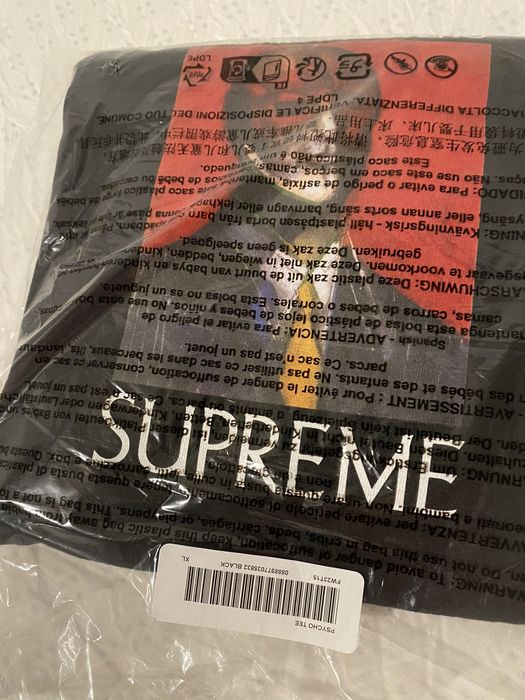 Supreme Supreme American Psycho Tee Black XL | Grailed