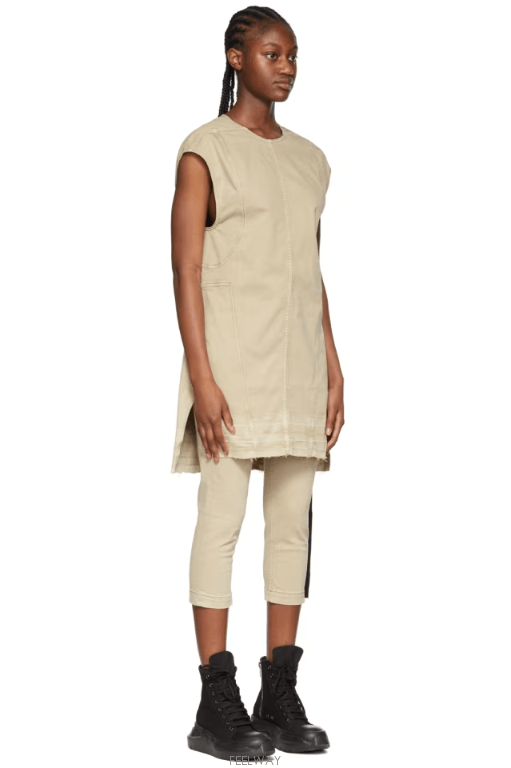Rick Owens SS22 Rick Owens Tarp Dress Sleeveless Tunic Tank Top Size US S / EU 44-46 / 1 - 8 Thumbnail