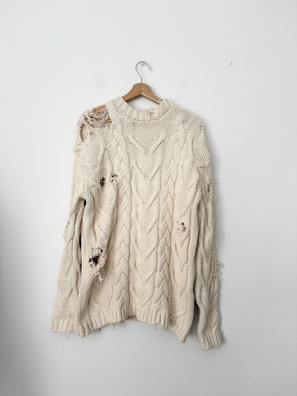 Palm Angels Palm angels distressed fisherman sweater Size US XS / EU 42 / 0 - 1 Thumbnail
