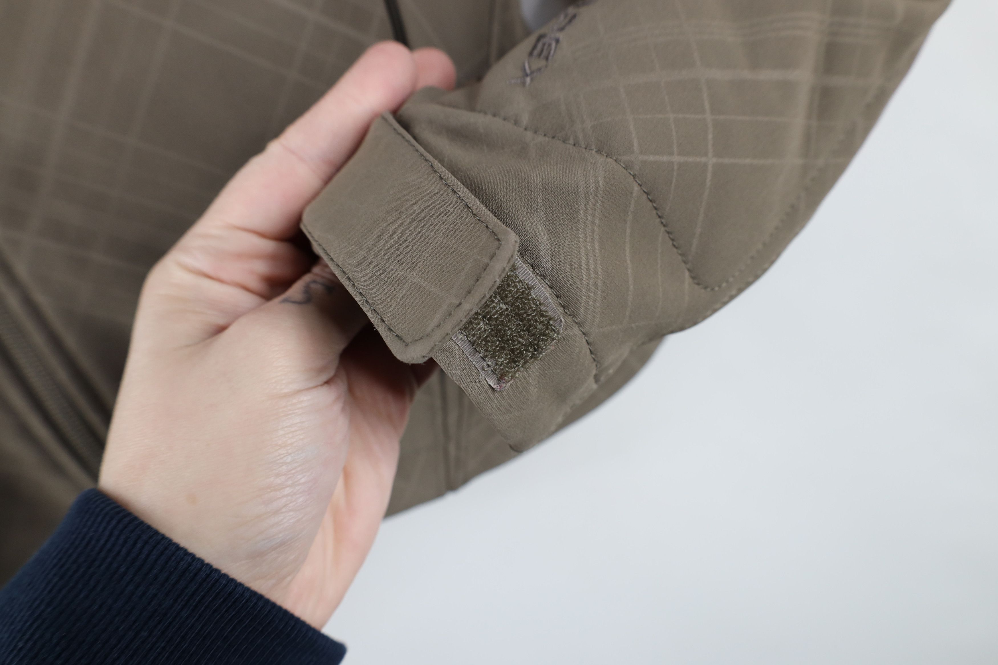 The North Face × Vintage The North Face Fleece Lined Soft Shell Hooded Jacket Brown Size XS / US 0-2 / IT 36-38 - 6 Thumbnail