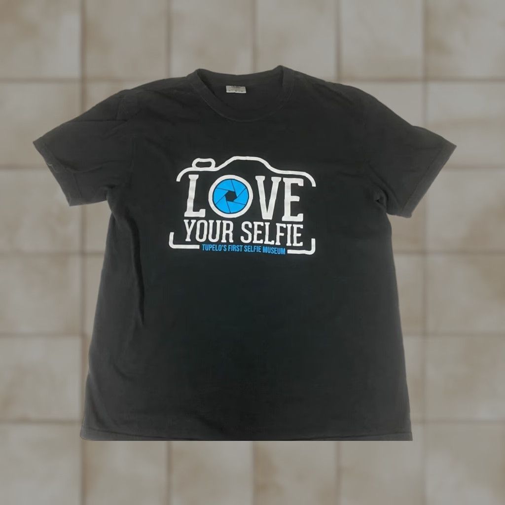 Comfort Colors Comfort Colors Mens Shirt Large Black Love Your Selfie Short Sleeve Crew Neck T-Shirt Logo Beach California Classic - Mens Size US L / EU 52-54 / 3 - 1 Thumbnail