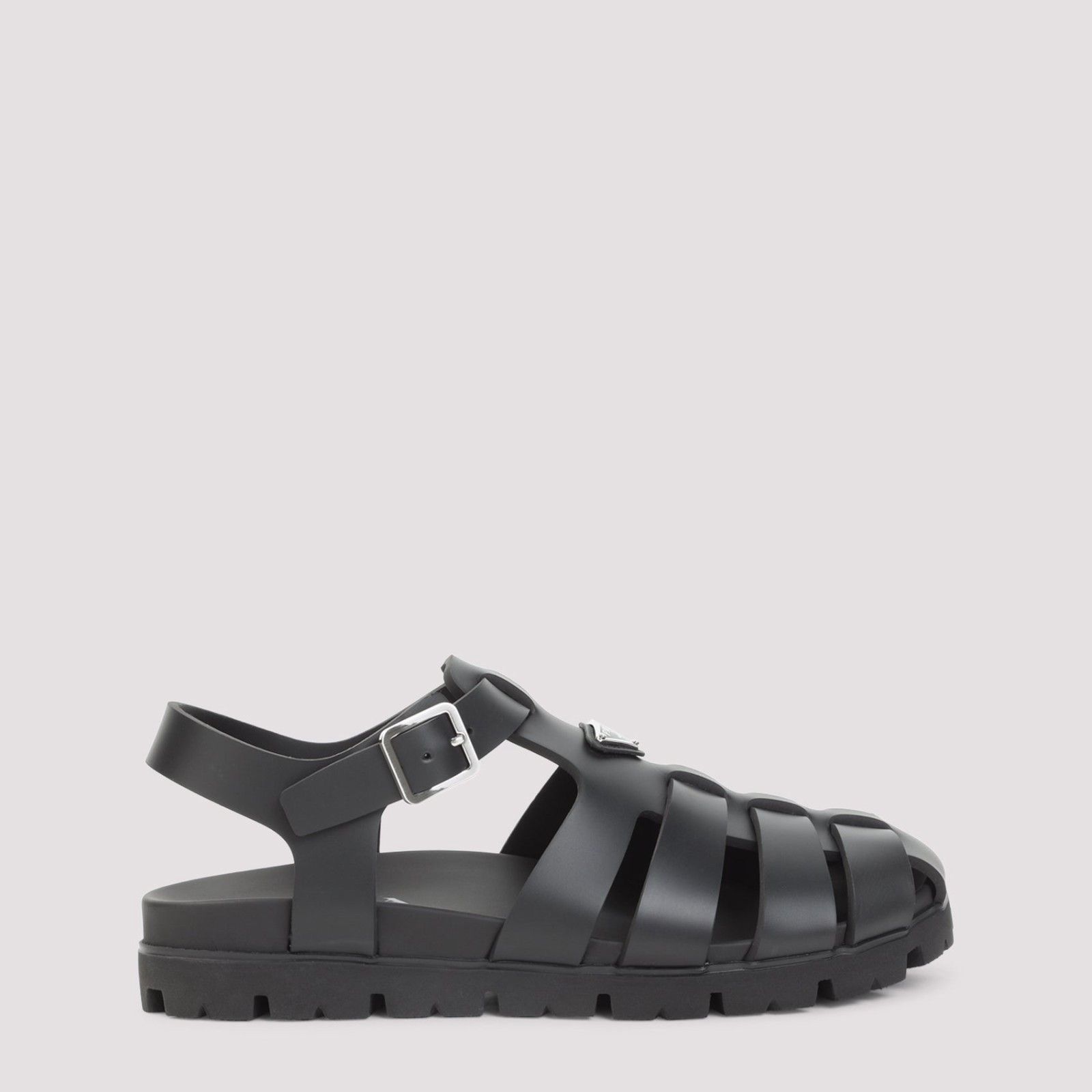 PRADA Black Sandals New And Authentic (Men's size:8.5;)