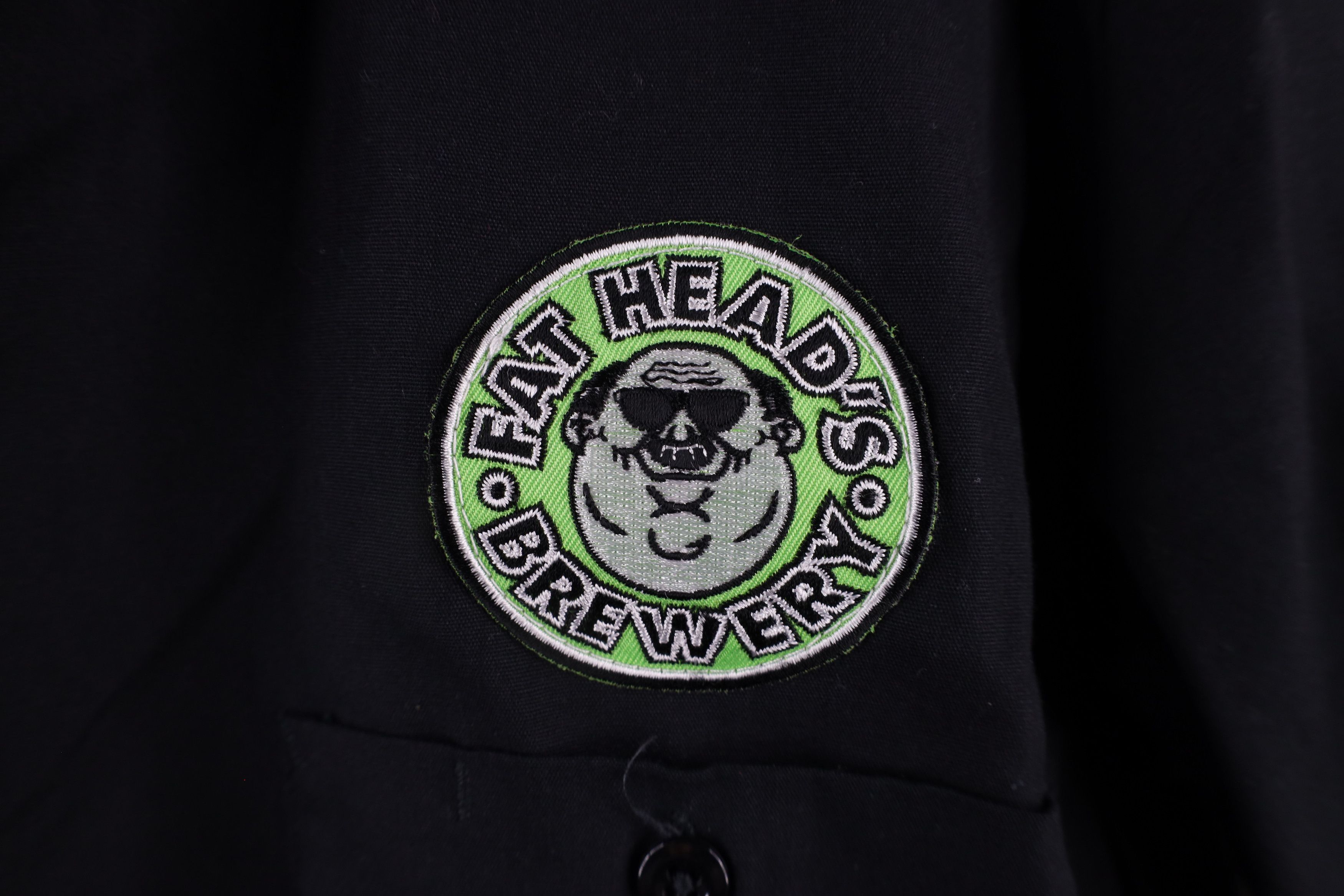 Dickies × Vintage Vintage Dickies Heads Brewery Mechanic Button Shirt Black Size US S / EU 44-46 / 1 - 4 Thumbnail