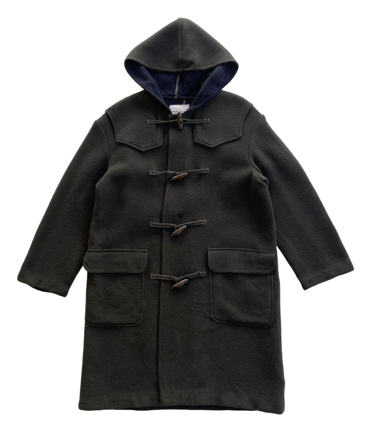 Japanese Brand Mademoiselle Non Non Wool Duffle Coat Size US L / EU 52-54 / 3 - 2 Thumbnail