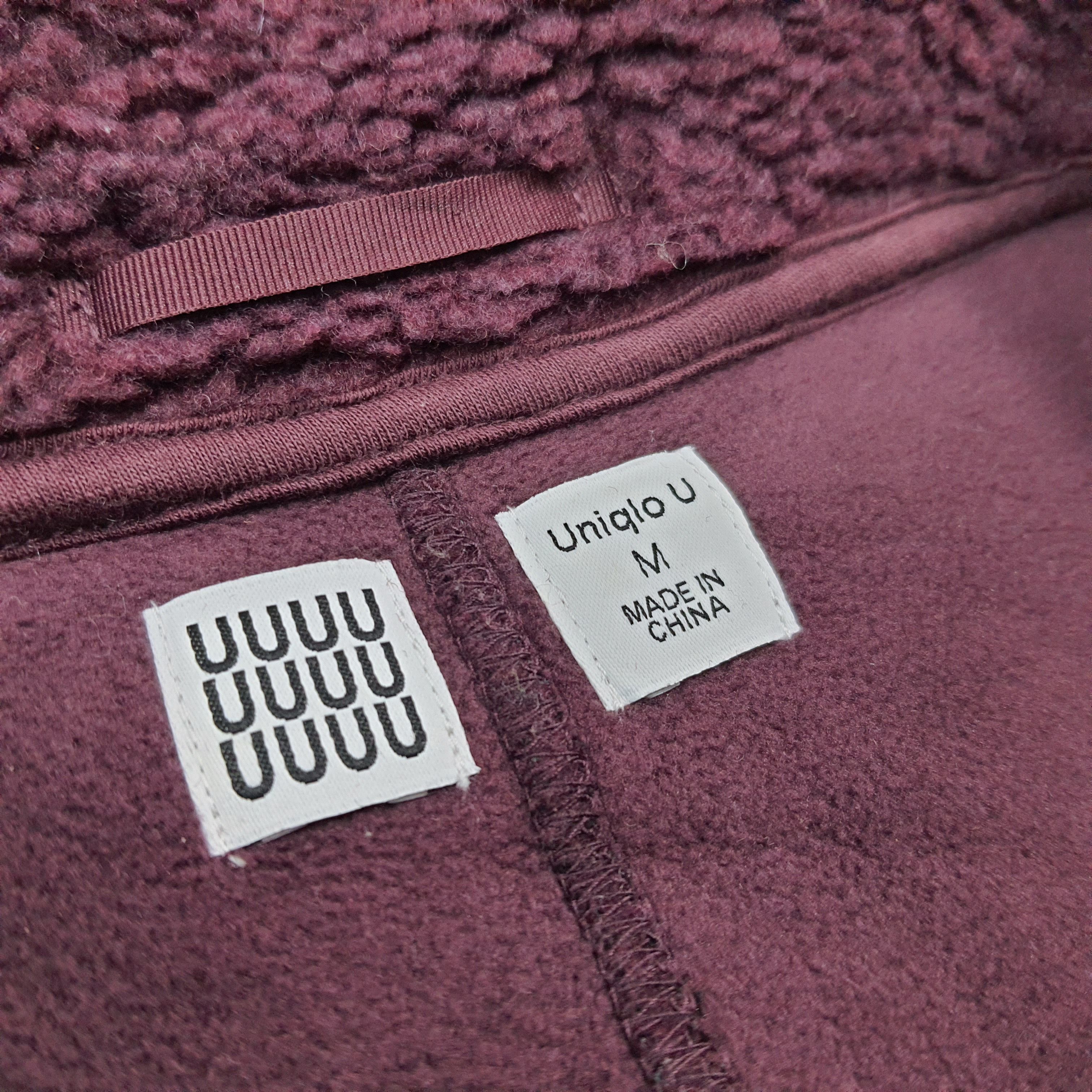 Undercover × Uniqlo Vintage Uniqlo U Fleece Boxy Undercover Custom Logo C271N30 Size US M / EU 48-50 / 2 - 5 Thumbnail