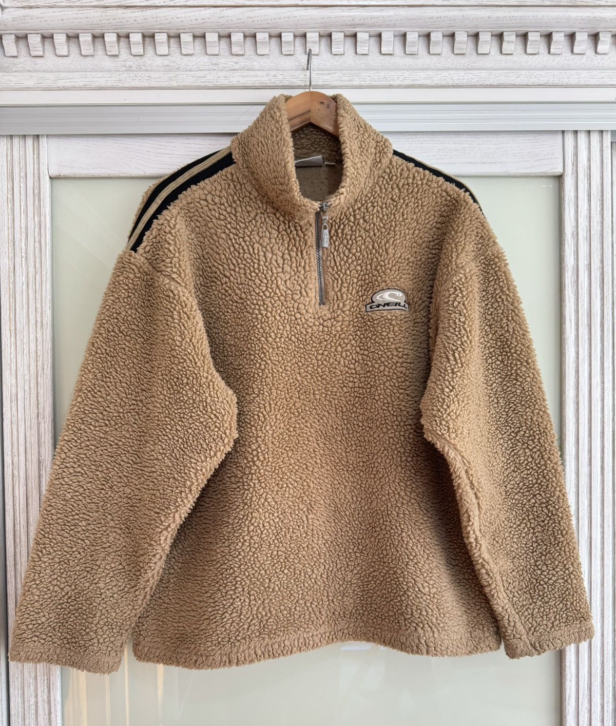 O'Neill × Vintage Vintage 90s O’Neill Sherpa Fleece Zip Rare Surf Skate Size US M / EU 48-50 / 2 - 1 Thumbnail