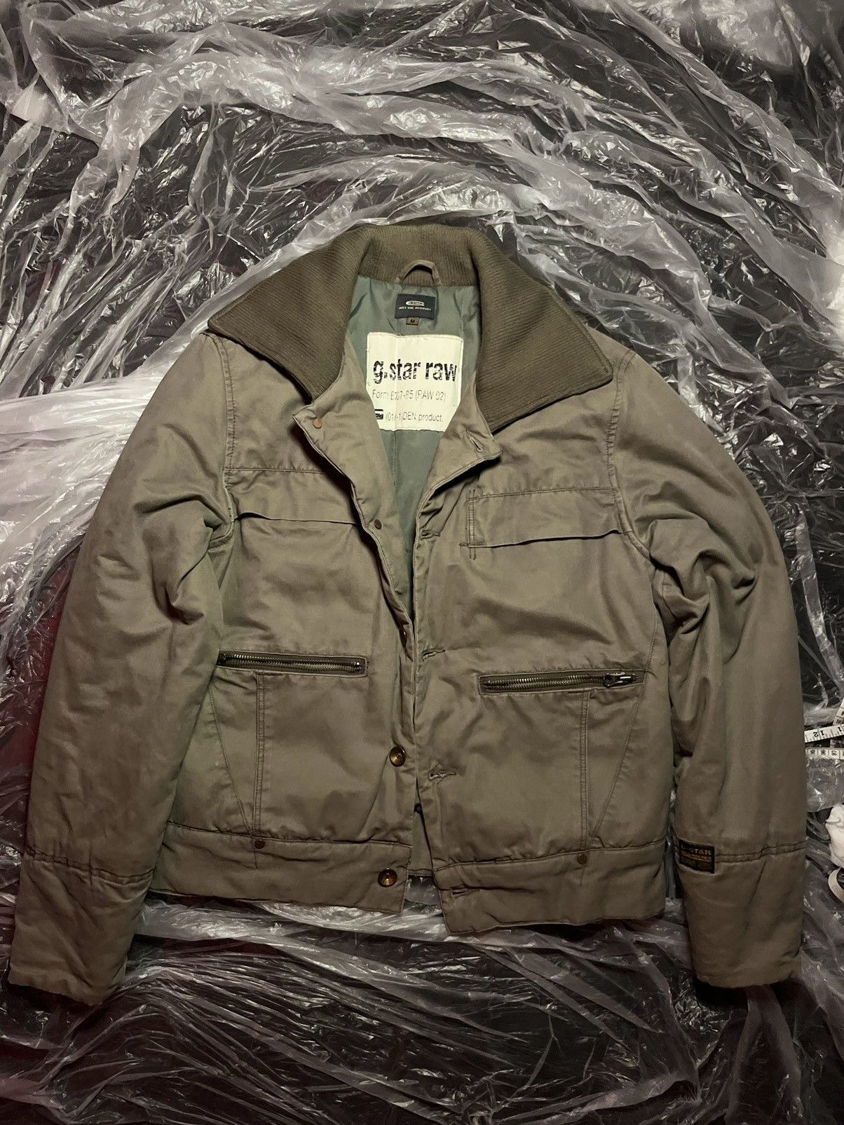 G-Star × Vintage G-Star Raw Military-Inspired Jacket Late 2000s - Early 2010s Size US M / EU 48-50 / 2 - 3 Thumbnail