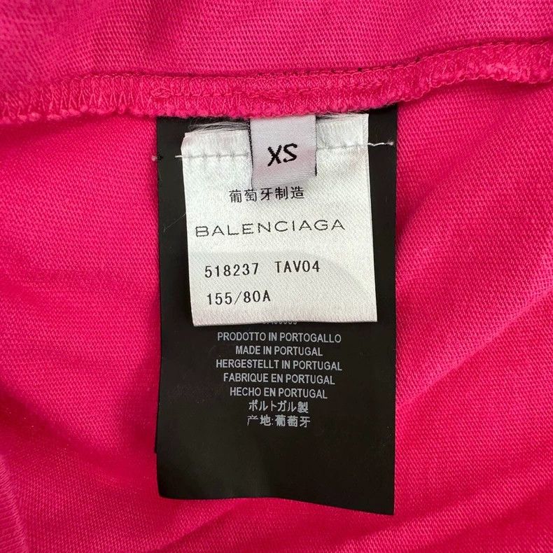 Balenciaga Balenciaga Color-block monogrammed cotton crewneck long-sl Size US XS / EU 42 / 0 - 6 Thumbnail