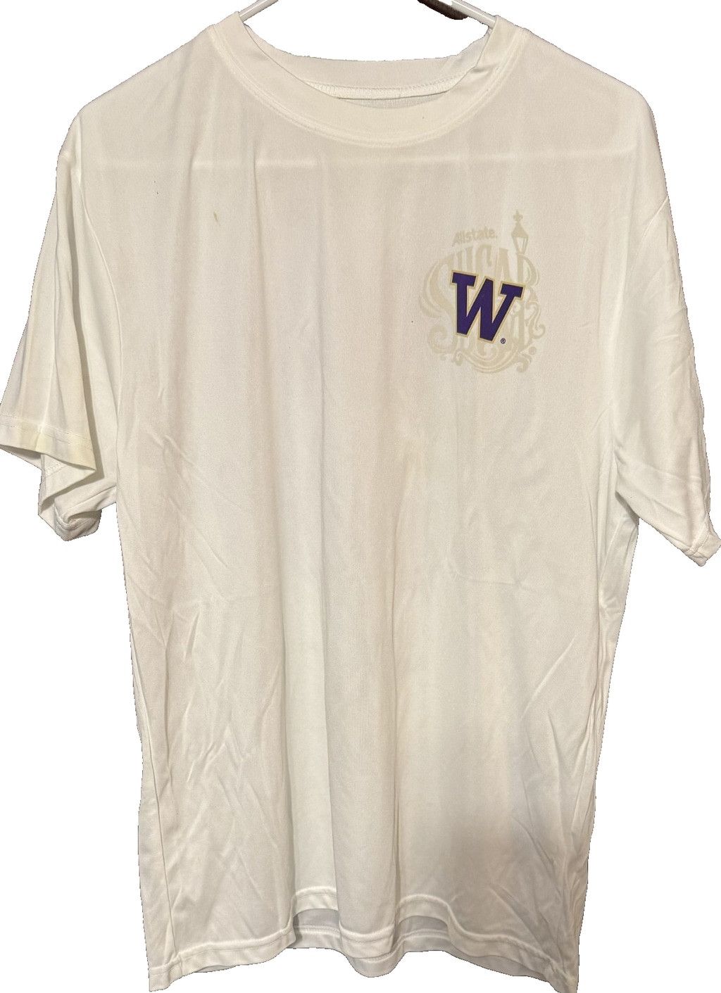 Zephyr Washington Huskies 2024 Sugar Bowl T-Shirt Men Size L White Size US L / EU 52-54 / 3 - 1 Thumbnail