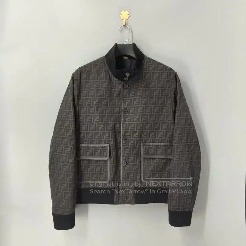 Fendi Black Casual Jacket for Men .