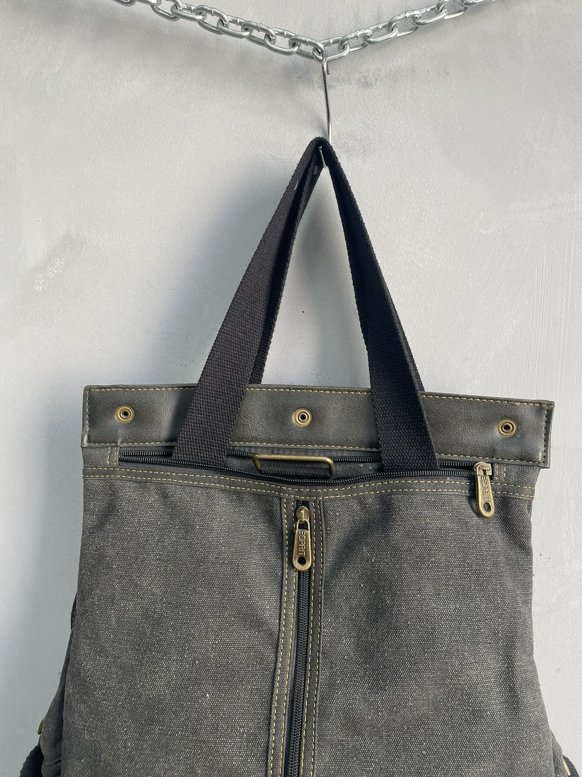 Diesel Messenger bag canvas diesel style army style y2k Size ONE SIZE - 12 Thumbnail
