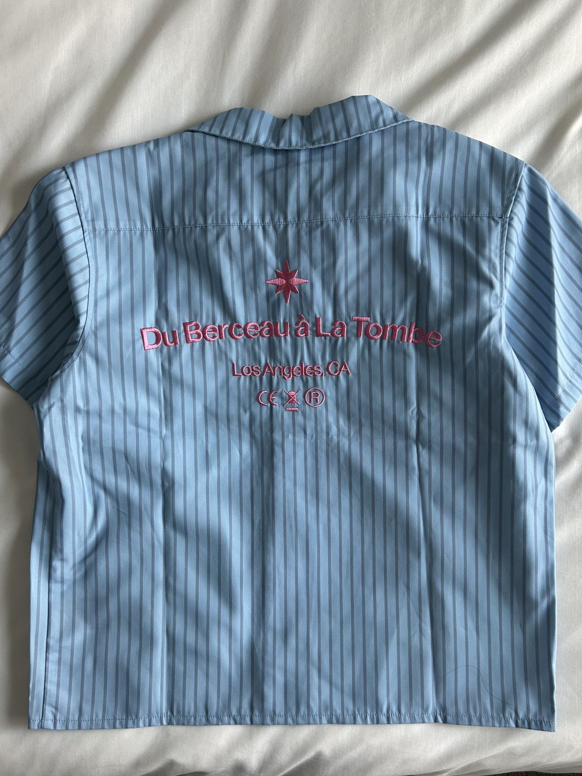 Homme + Femme La Homme Femme Skeleton Button Down Blue Size US M / EU 48-50 / 2 - 9 Thumbnail