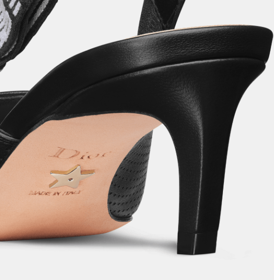 Dior o1w1db10426 KCV370 Toujours Slingback Pumps in Black Size US 6 / IT 36 - 3 Thumbnail