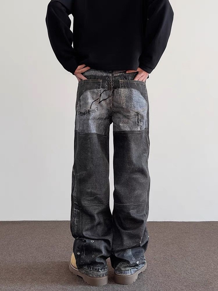 Japanese Brand × Vintage Retro punk pants Size US 31 - 4 Thumbnail