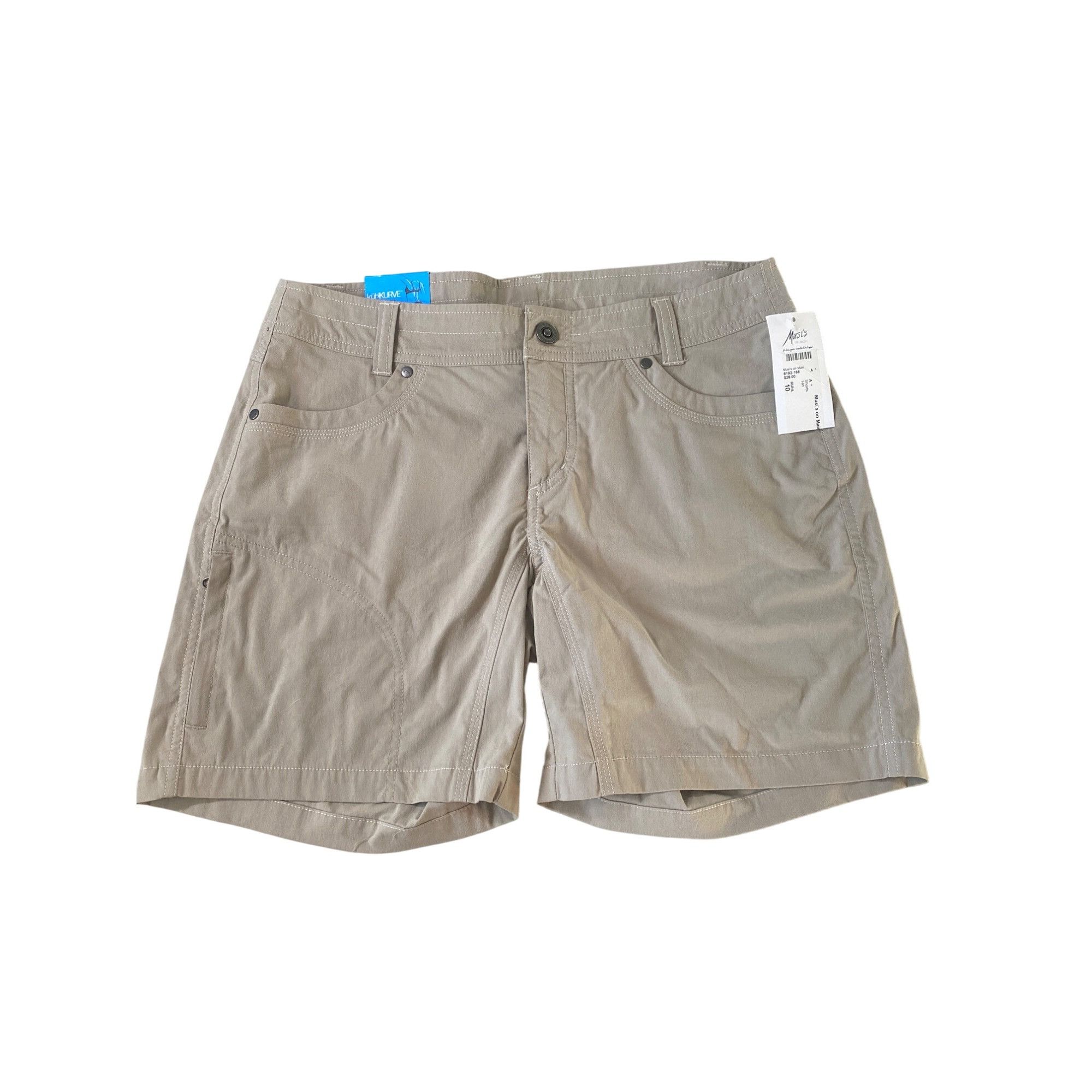 Kuhl NWT Kuhl Women's 10 Splash Shorts 5.5 Beige MSRP$65 Size 32" / US 10 / IT 46 - 2 Thumbnail