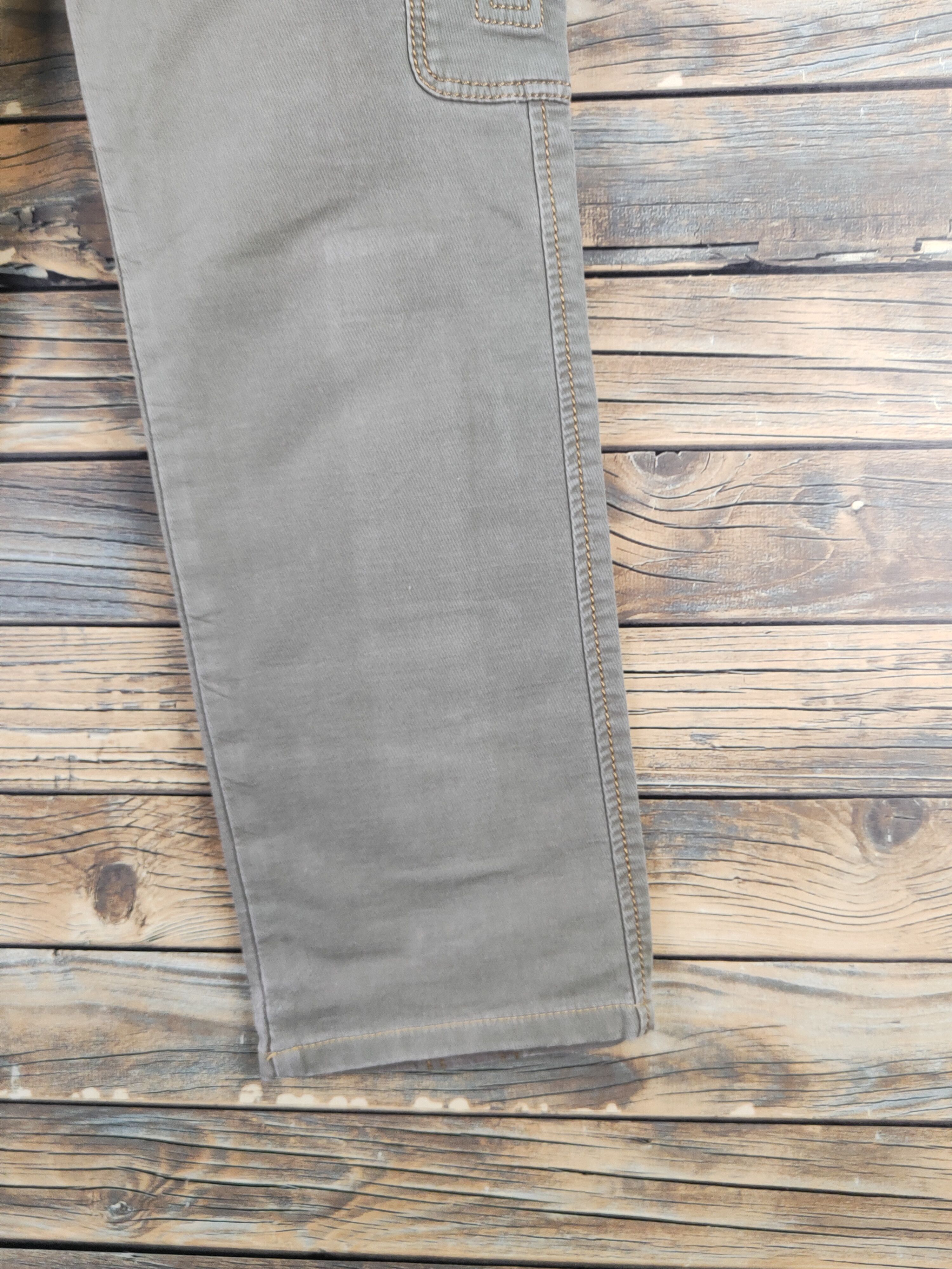Japanese Brand DL Appena Due Green Faded Multipocket Cargo Pants #2420 Size 27" / US 4 / IT 40 - 6 Thumbnail