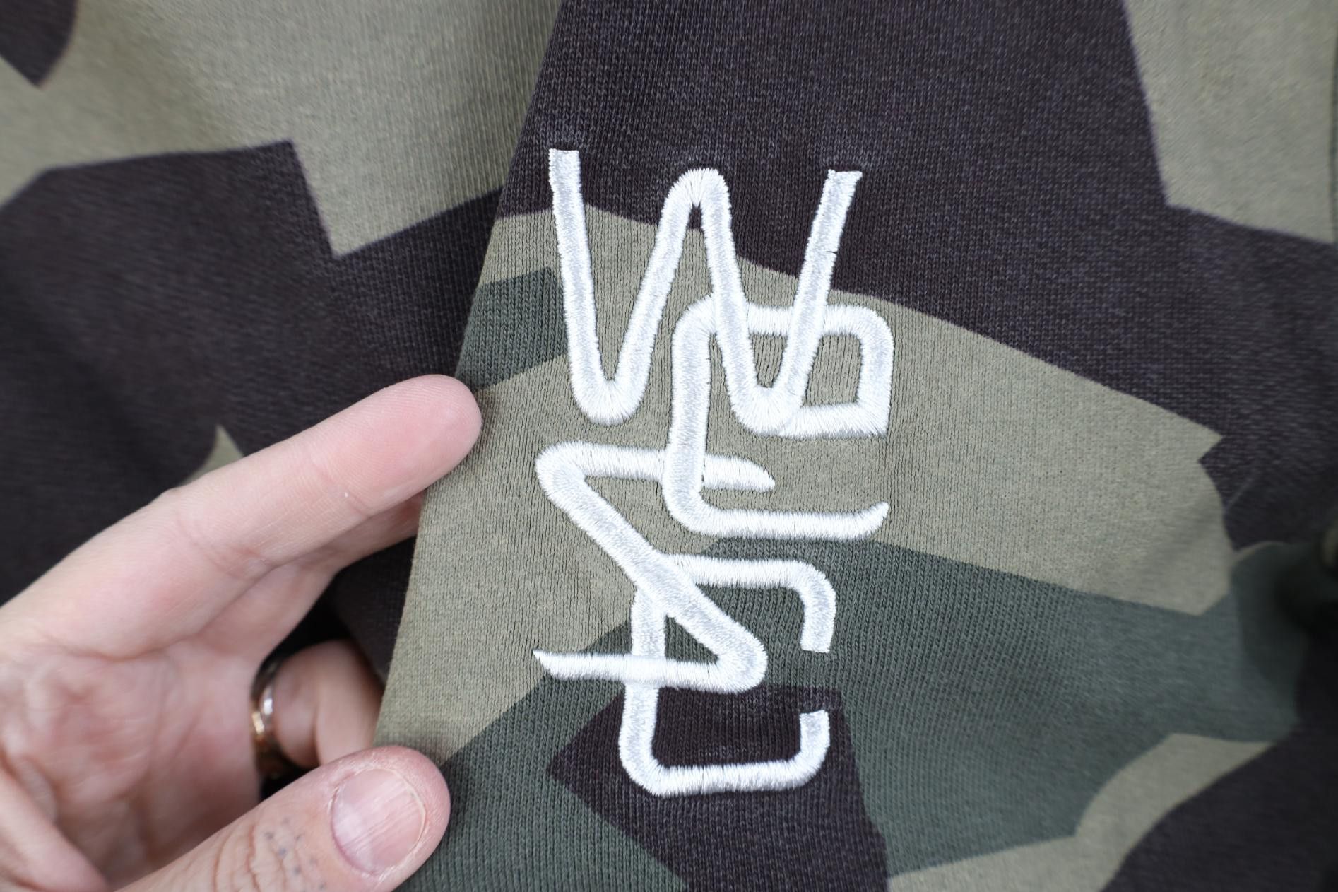 WeSC WESC Streetwear Faded Fractal Camouflage Crewneck Sweatshirt Size US M / EU 48-50 / 2 - 4 Thumbnail