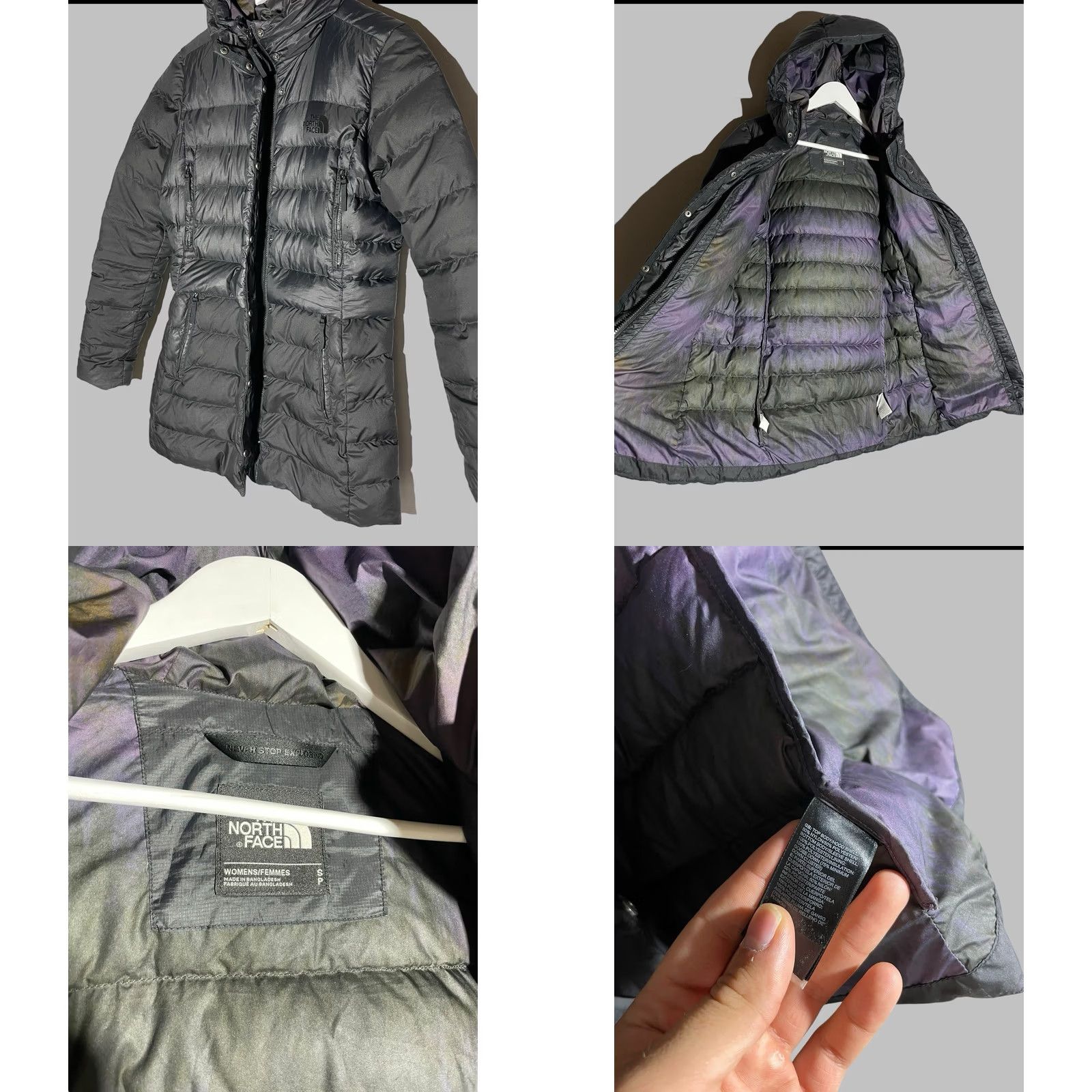 The North Face The North Face Parka Jacket Women’s Puffer Down Duck Parka Jacket S Black Down Puffer Jacket Parka Womens Vintage No Size S / US 4 / IT 40 - 10 Thumbnail