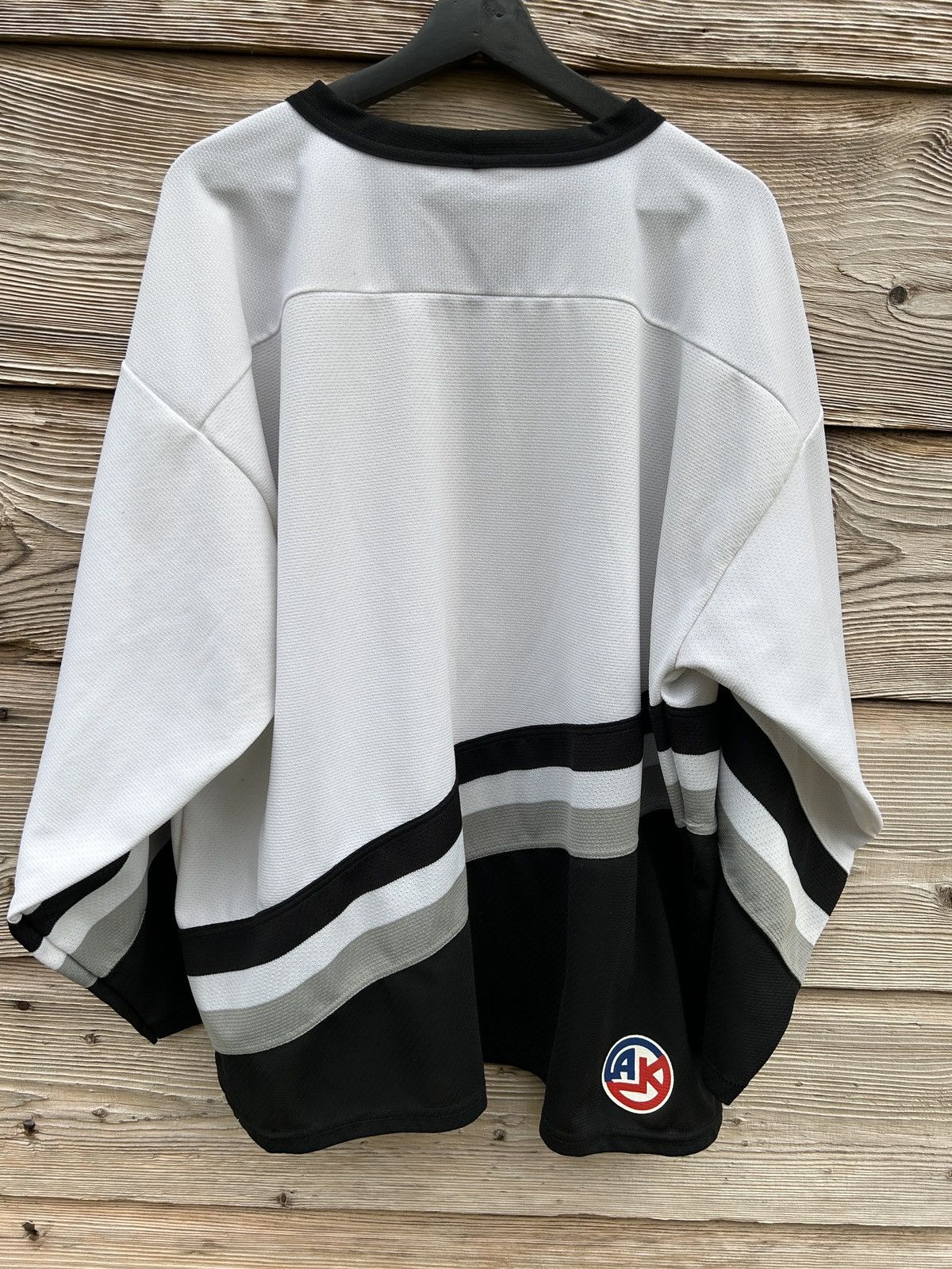 NHL 90s Vintage Athletic Knit Killer Bee Nhl Hockey Jersey Size US L / EU 52-54 / 3 - 4 Thumbnail