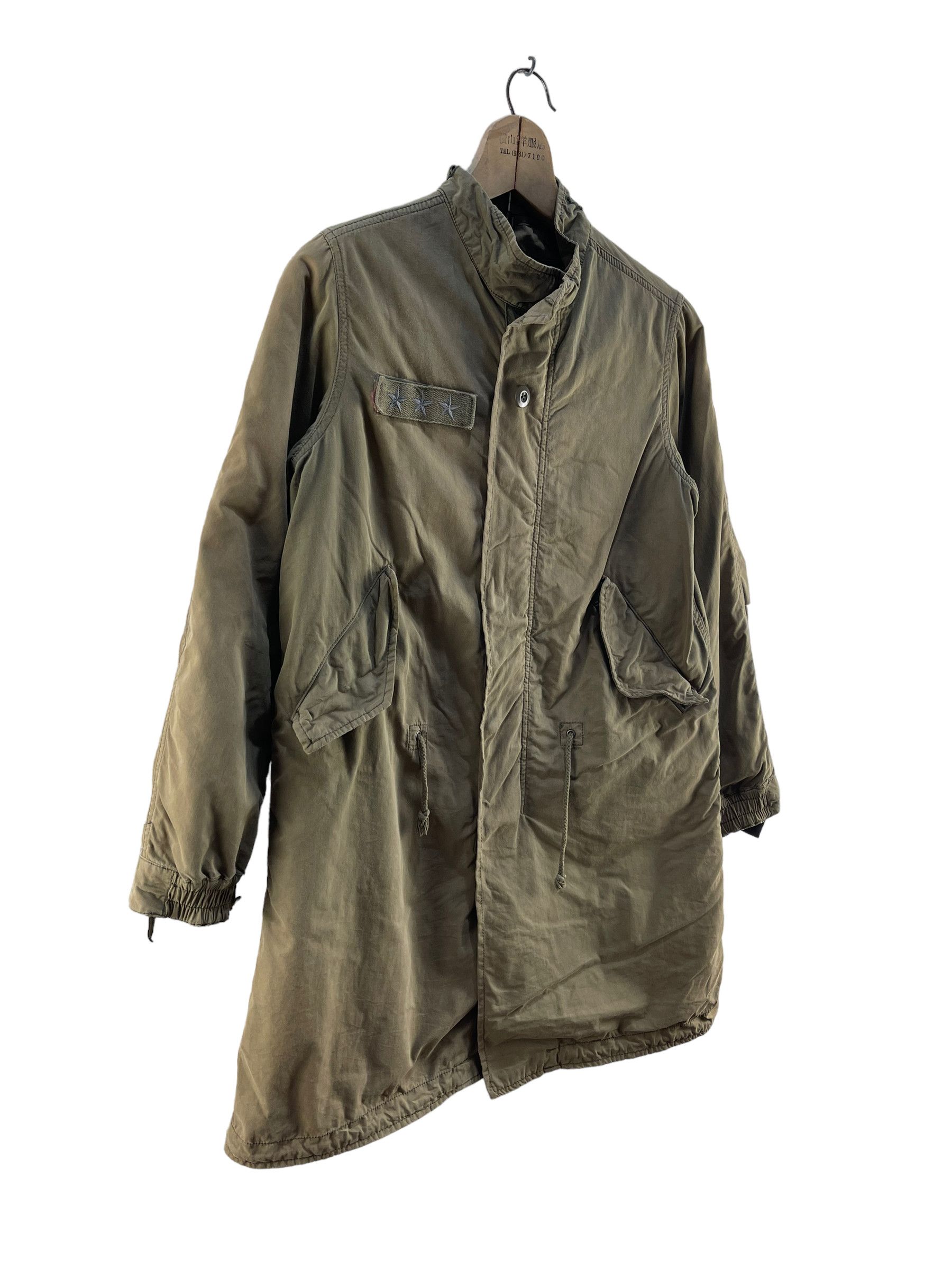 Avirex × Japanese Brand Vintage Avirex X Earth Music & Ecology Fish Tail Parka Jacke Size US S / EU 44-46 / 1 - 5 Thumbnail