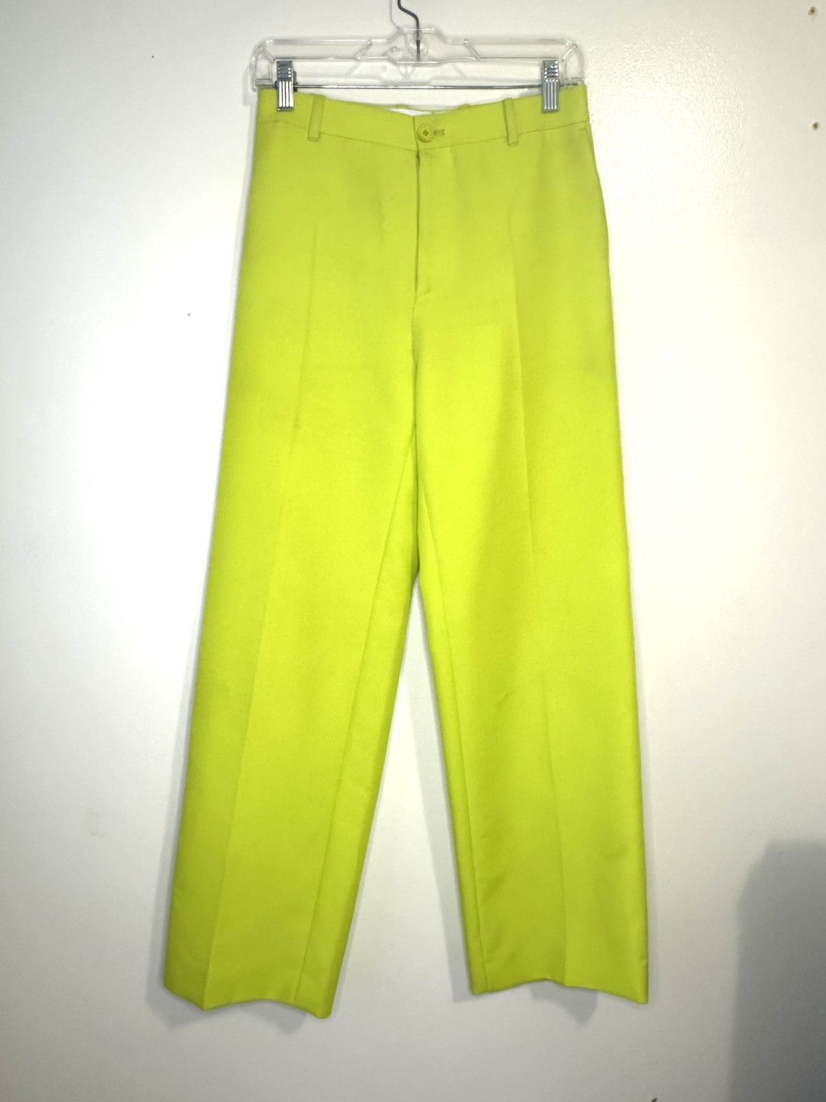 Balenciaga Balenciaga neon yellow trousers Size 28" / US 6 / IT 42 - 1 Thumbnail