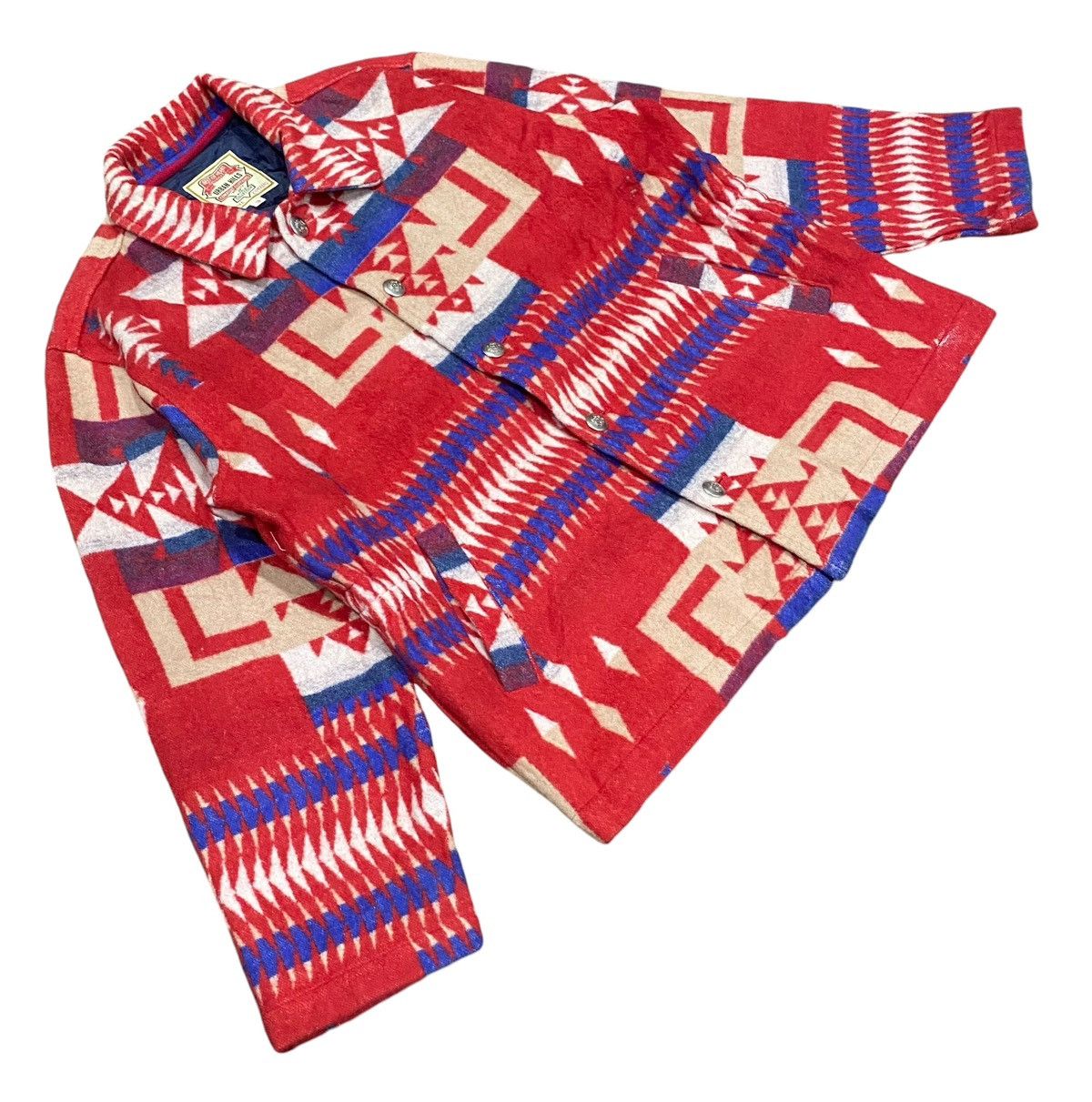 Native Vtg URBAN HILLS Navajo Native Wool Button Size US M / EU 48-50 / 2 - 5 Thumbnail