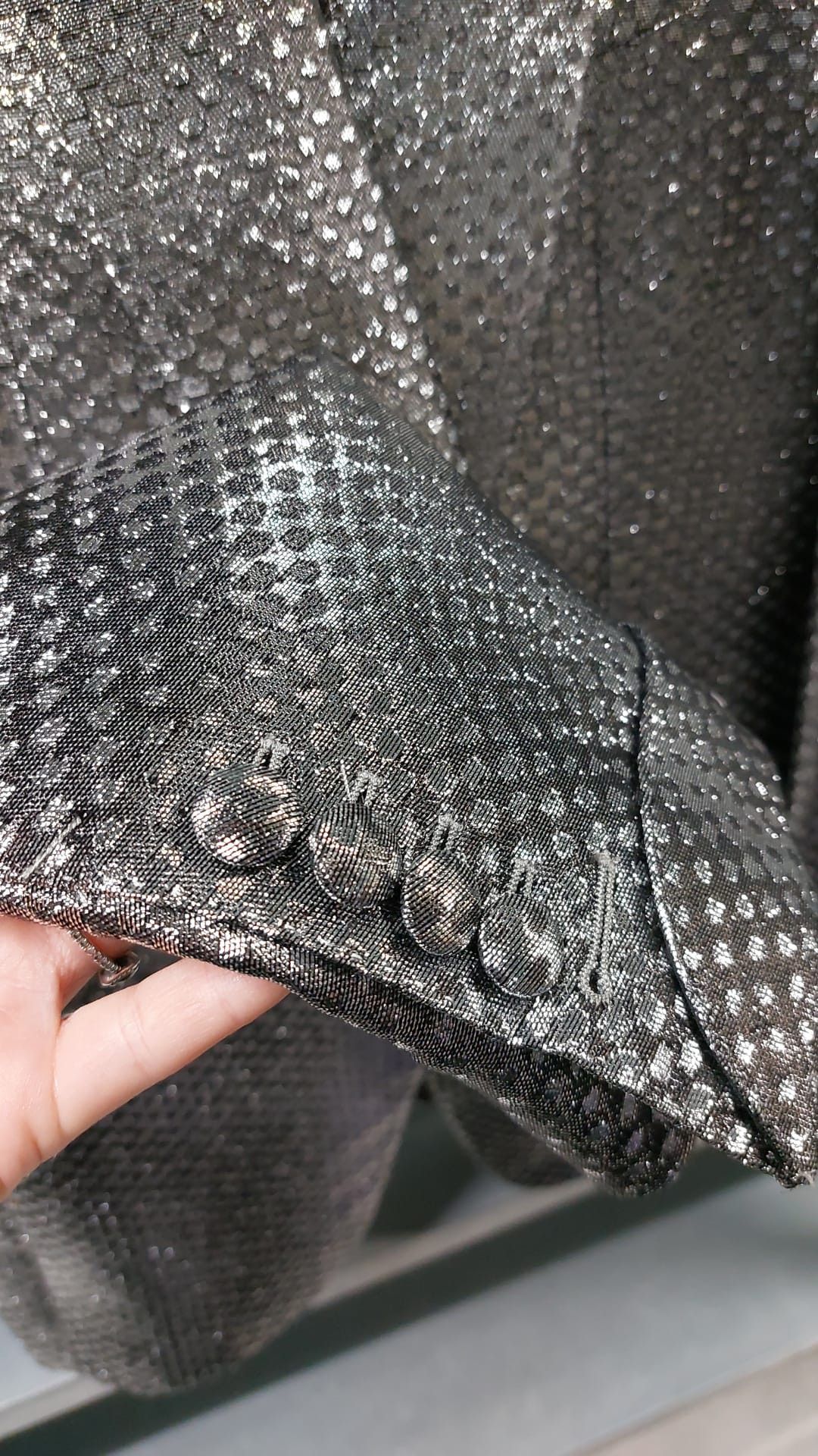 Tom Ford o1loc1c0824 11NY40SZ Giacca Jacket in Steel Grey Size US S / EU 44-46 / 1 - 2 Thumbnail