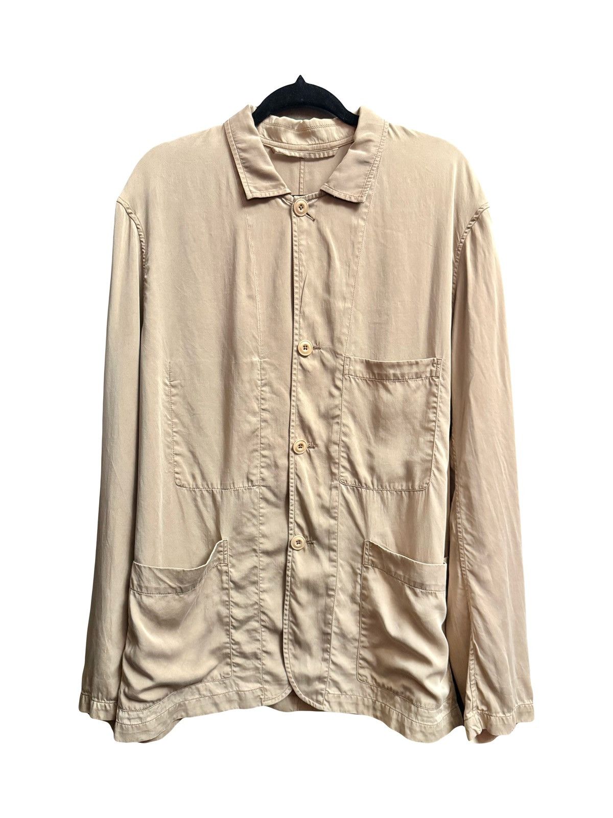 Lemaire Lemaire man viscose light brown blazer Size US M / EU 48-50 / 2 - 1 Thumbnail
